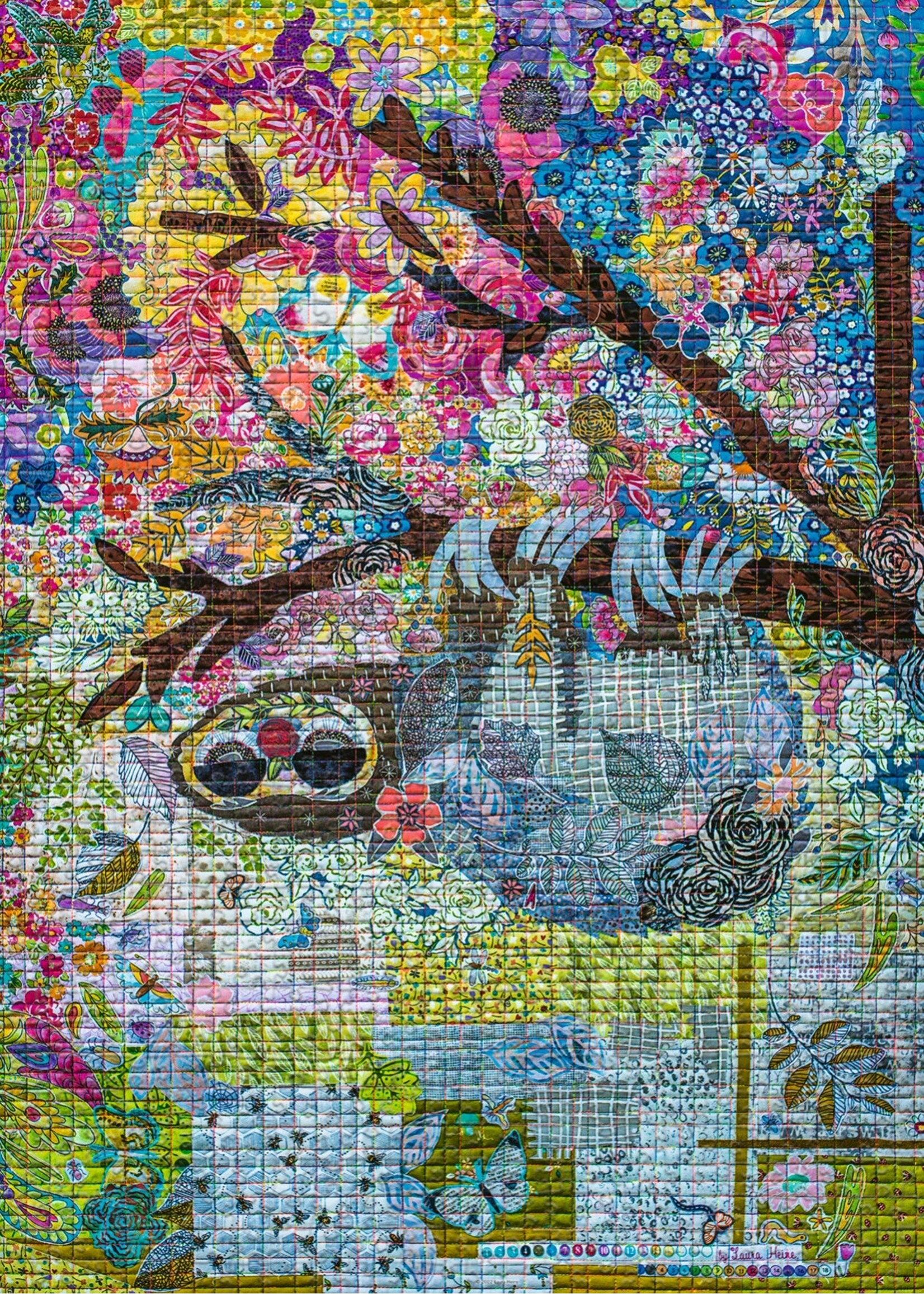 Heye "Sewn Sloth" 1000 Piece Puzzle