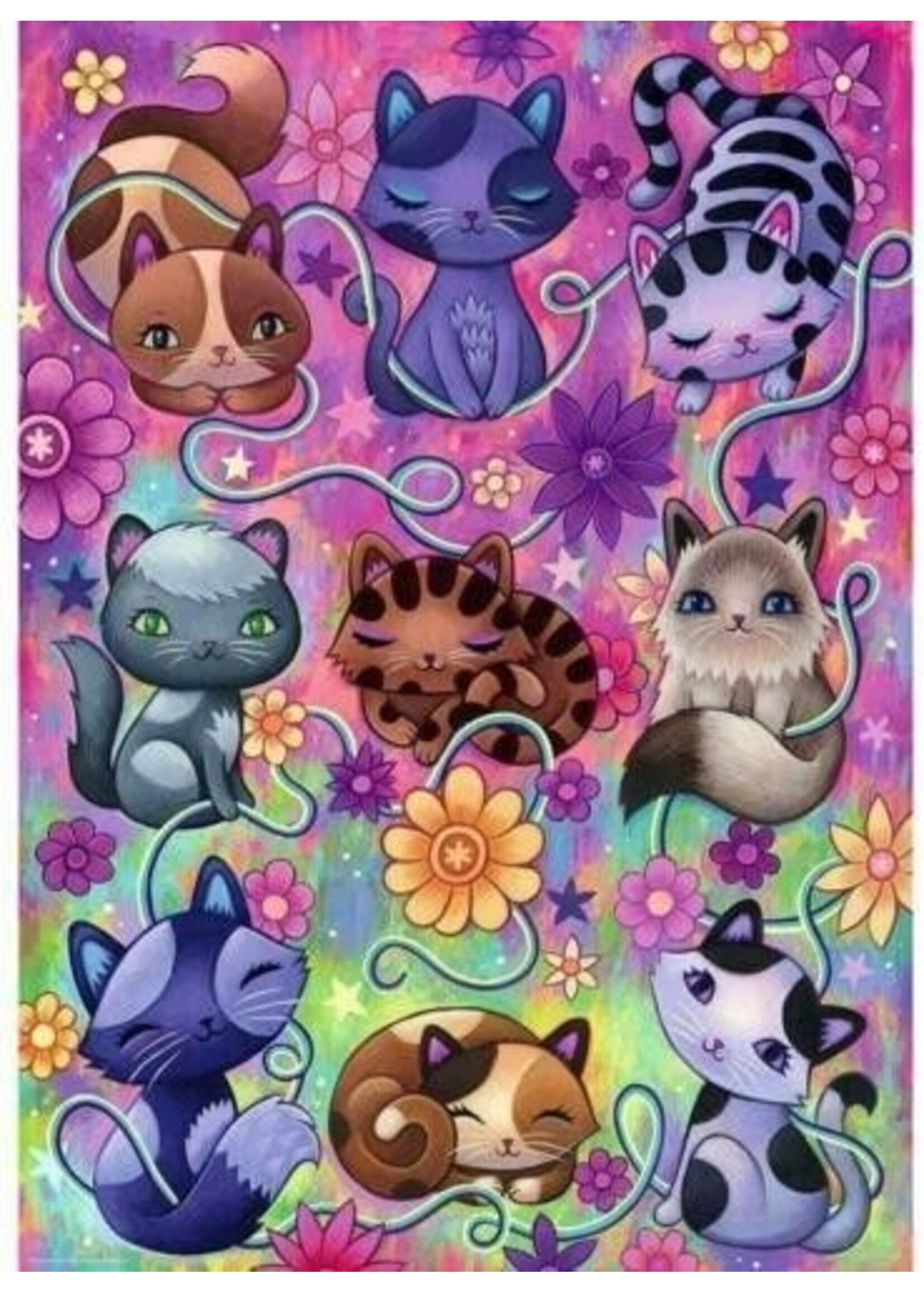 Heye "Kitty Cats; Dreaming" 1000 Piece Puzzle