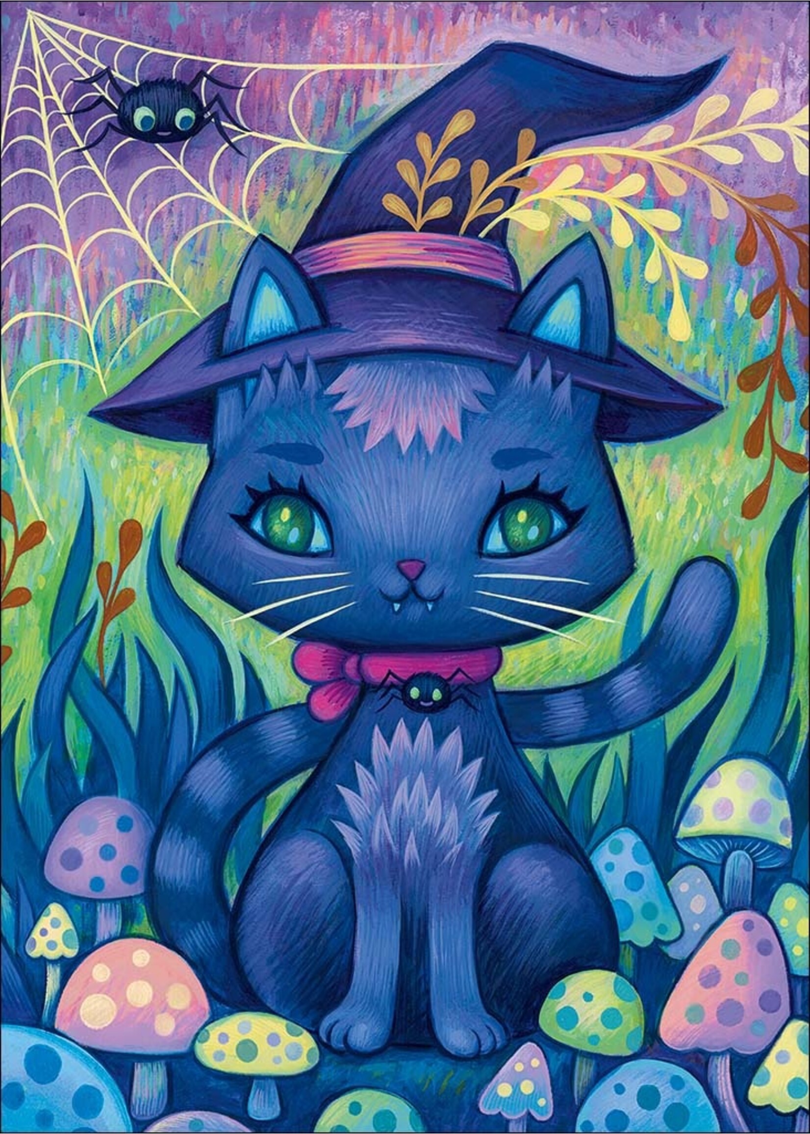 Heye "Witch Cat; Dreaming" 1000 Piece Puzzle