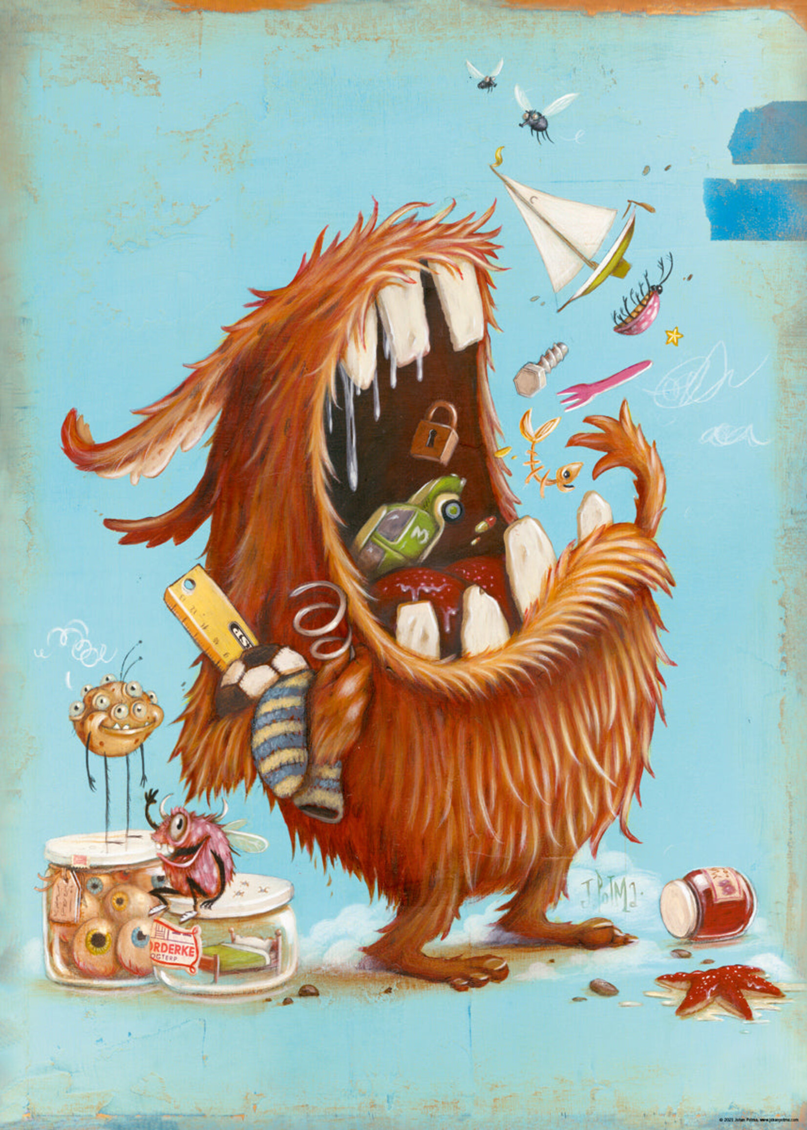 Heye "Omnivore; Zozoville" 1000 Piece Puzzle