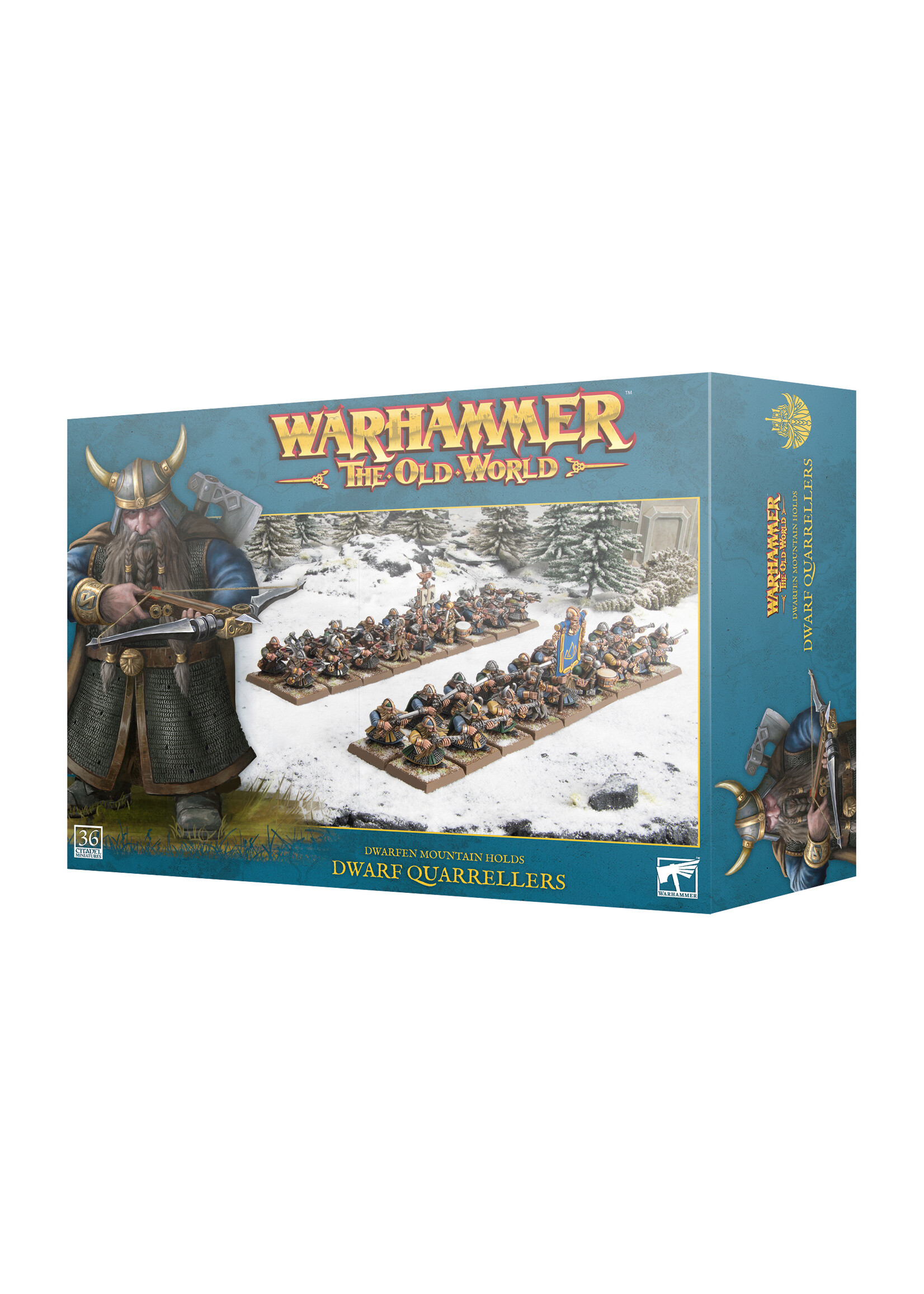 Games Workshop Dwarfen Mountain Holds: Dwarf Quarrelers