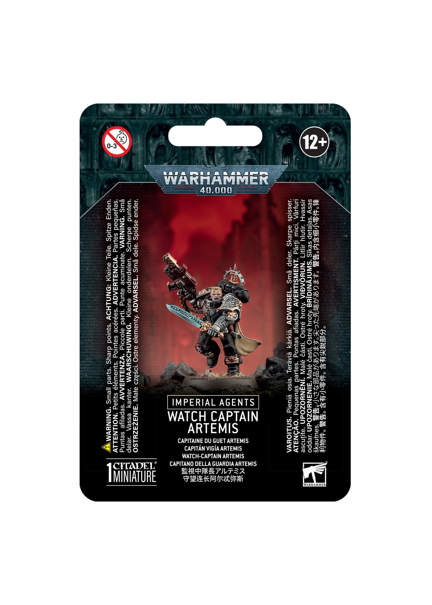 Games Workshop Imperial Agents: Watch Captain Artemis