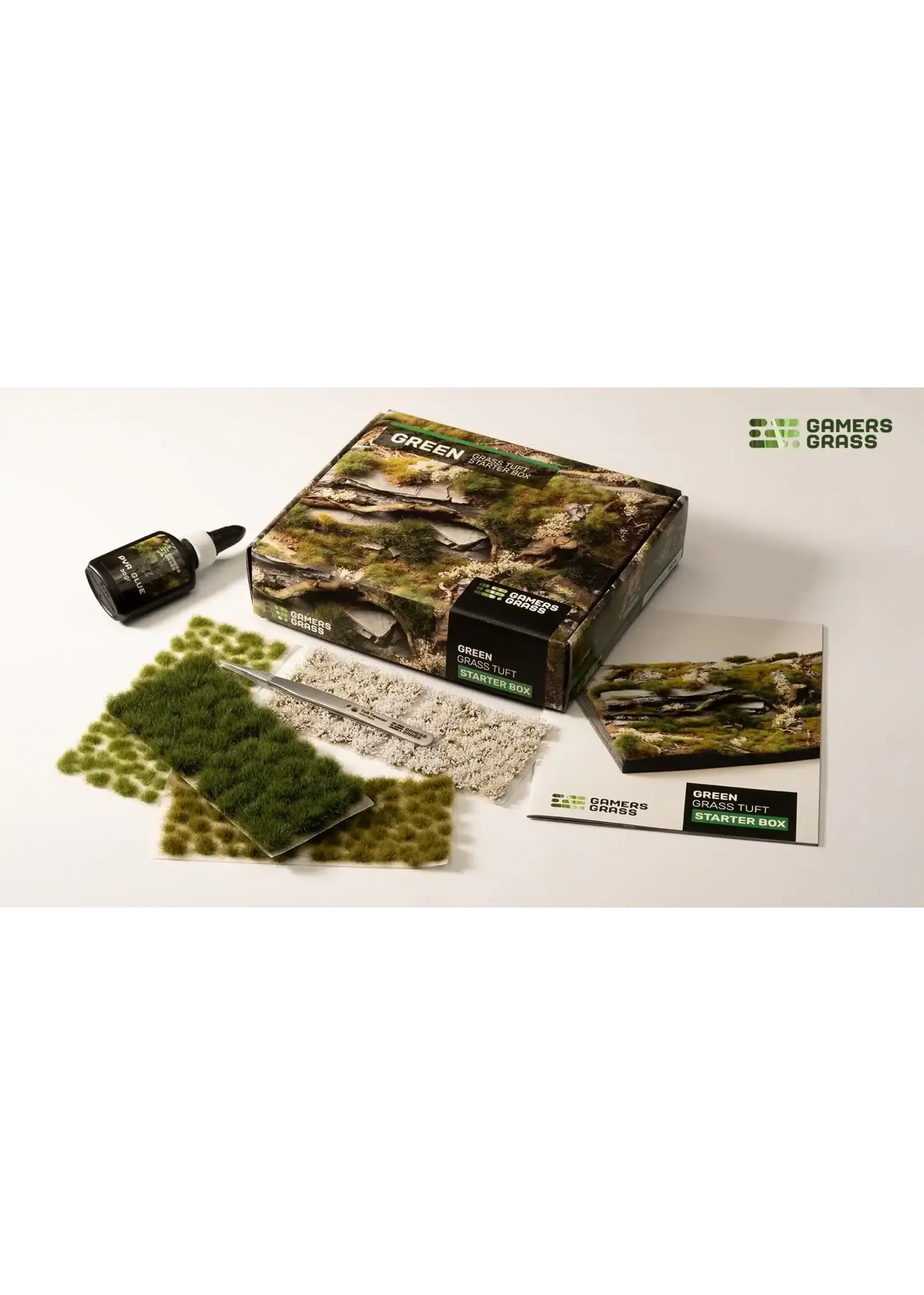 Gamers Grass Gamers Grass - Green Grass Tuft Starter Box