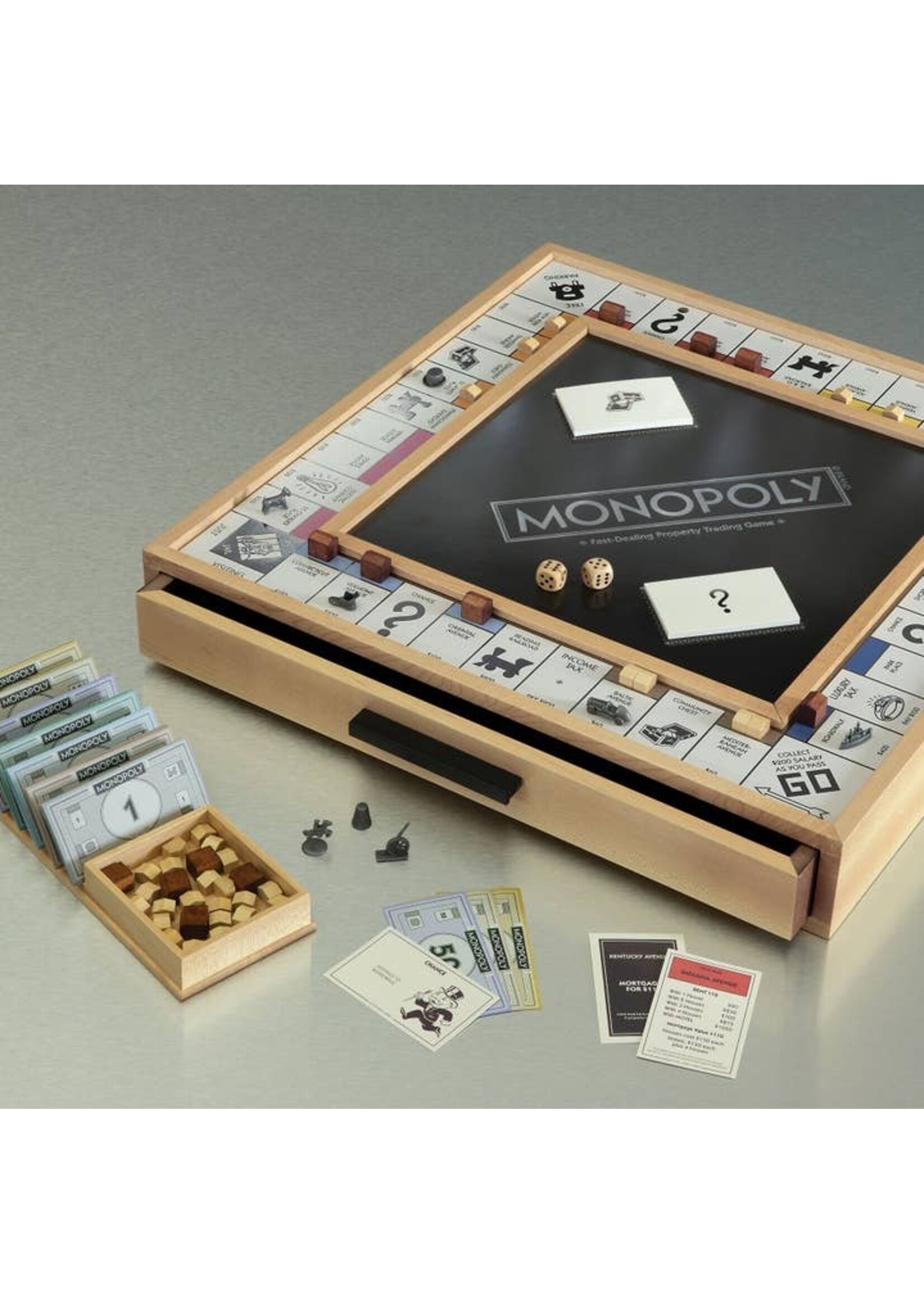 WS Game Company Monopoly Luxe Maple