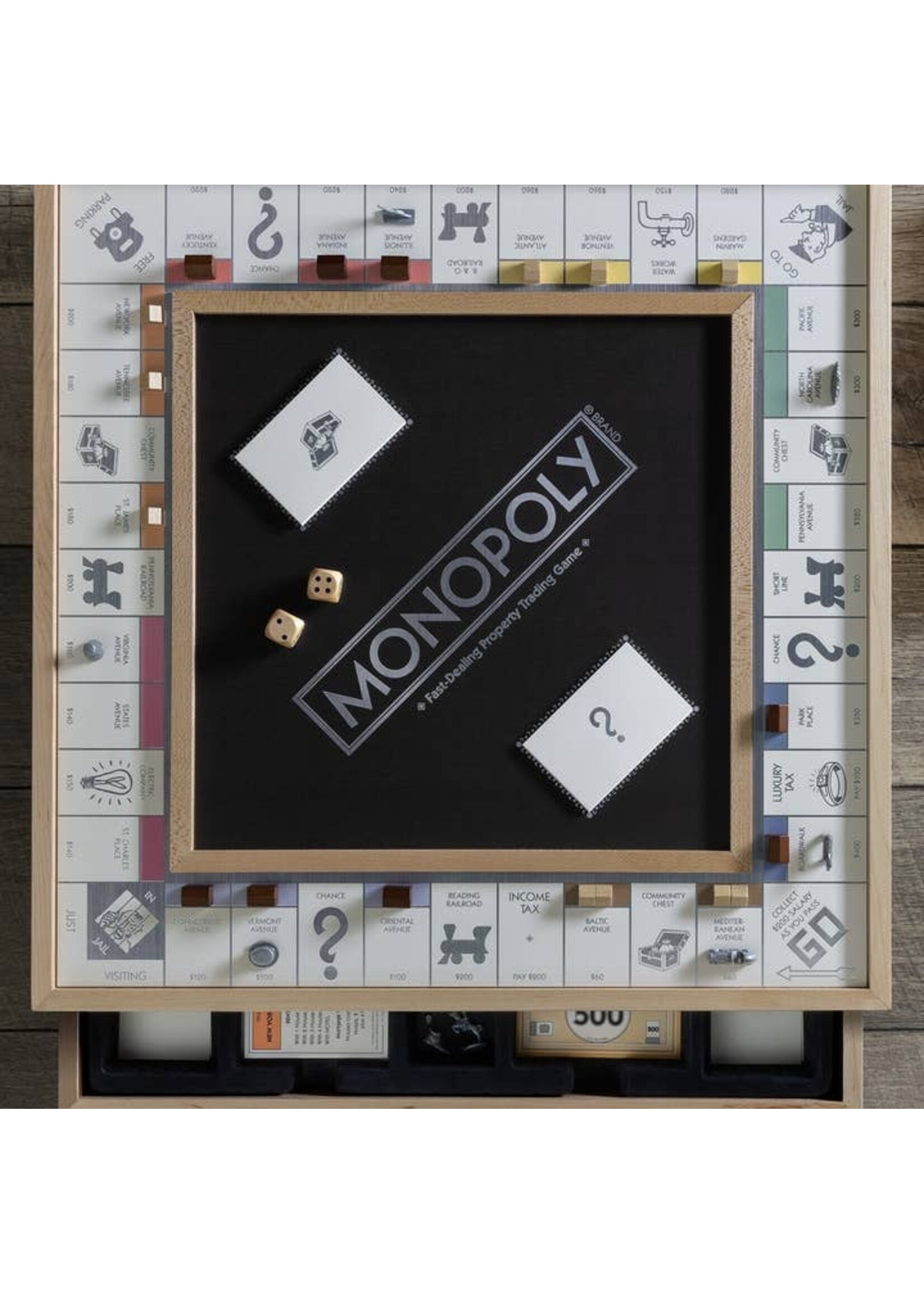 WS Game Company Monopoly Luxe Maple