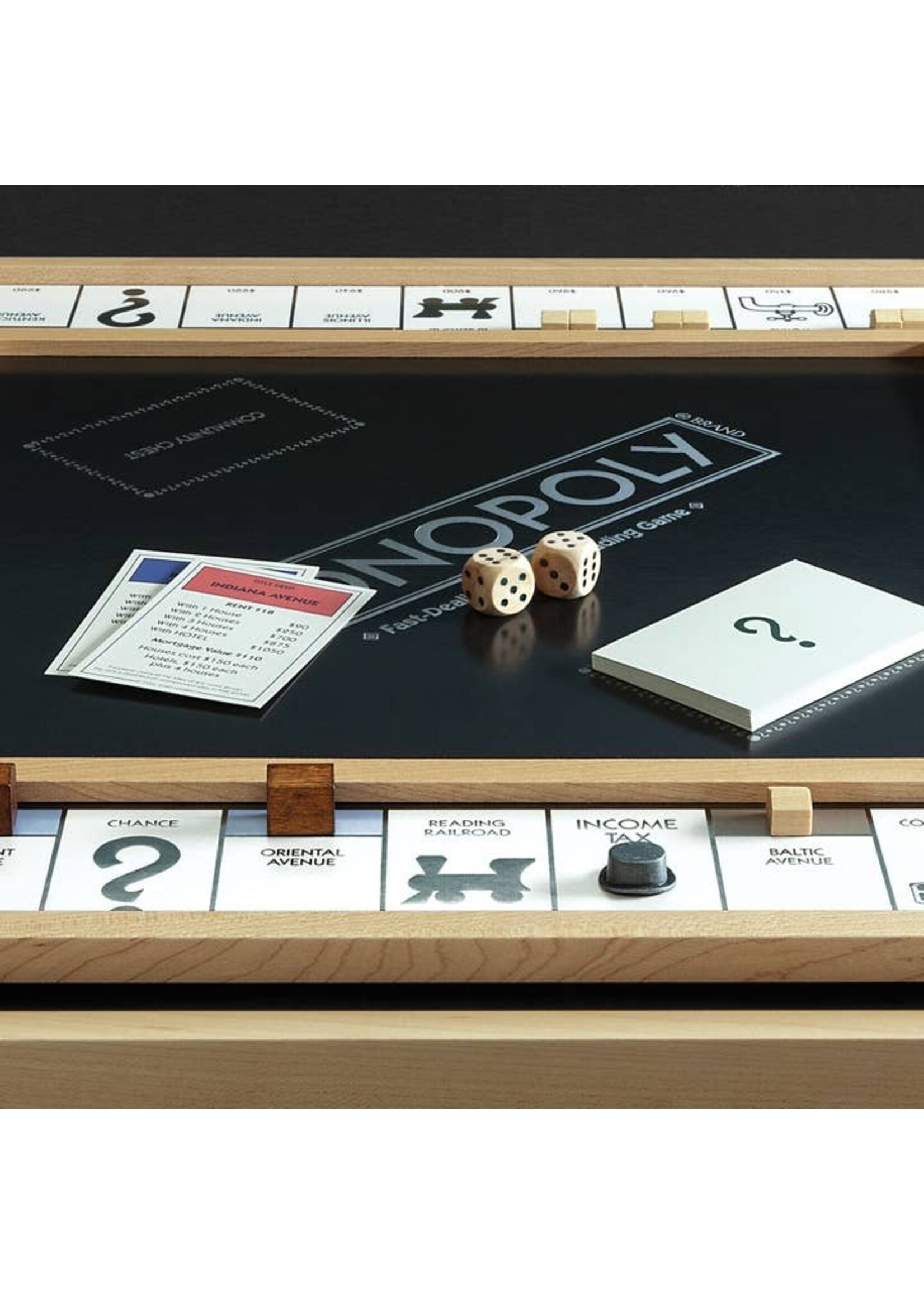 WS Game Company Monopoly Luxe Maple