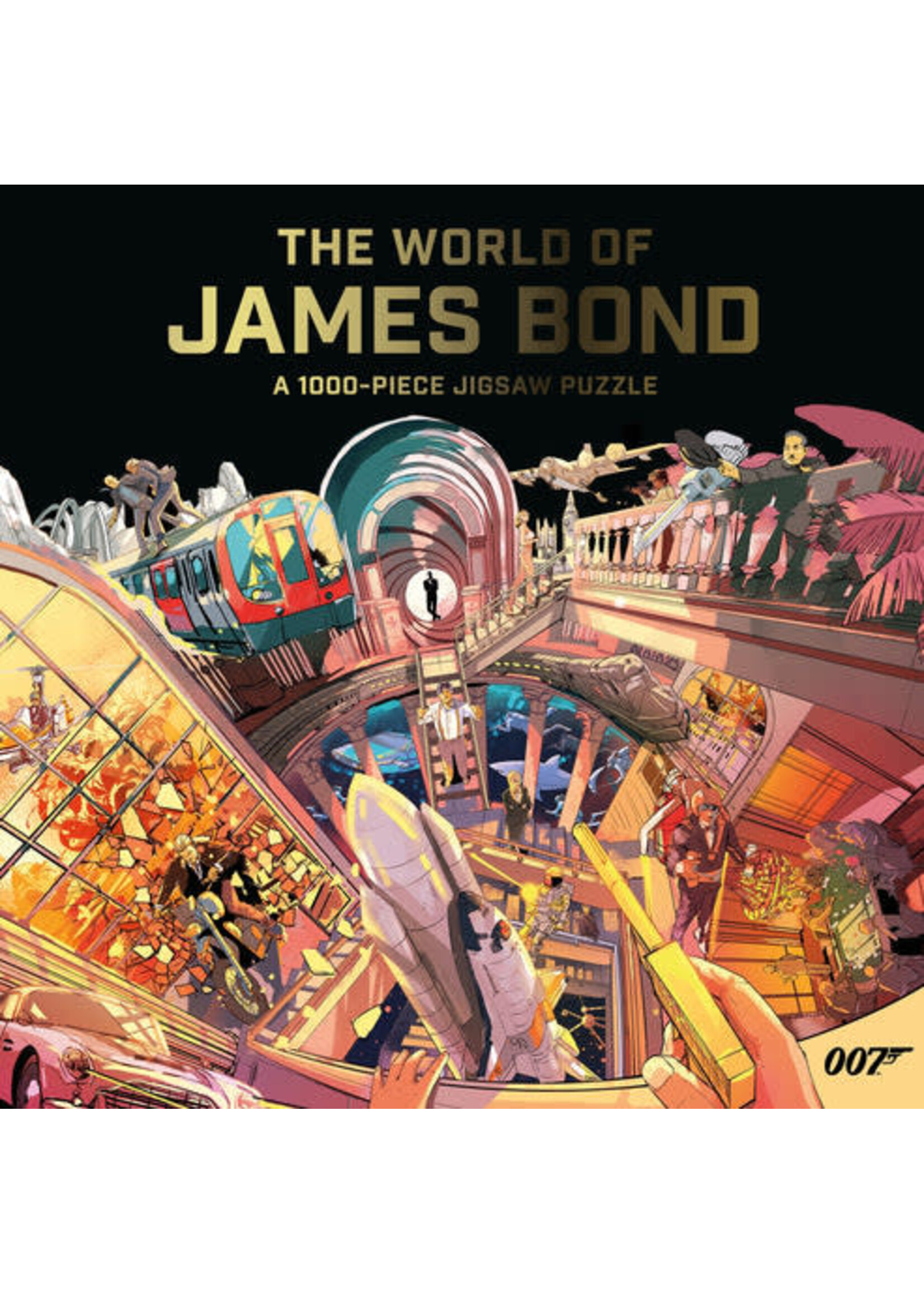 Laurence King Publishing The World of James Bond 1000 Piece Puzzle