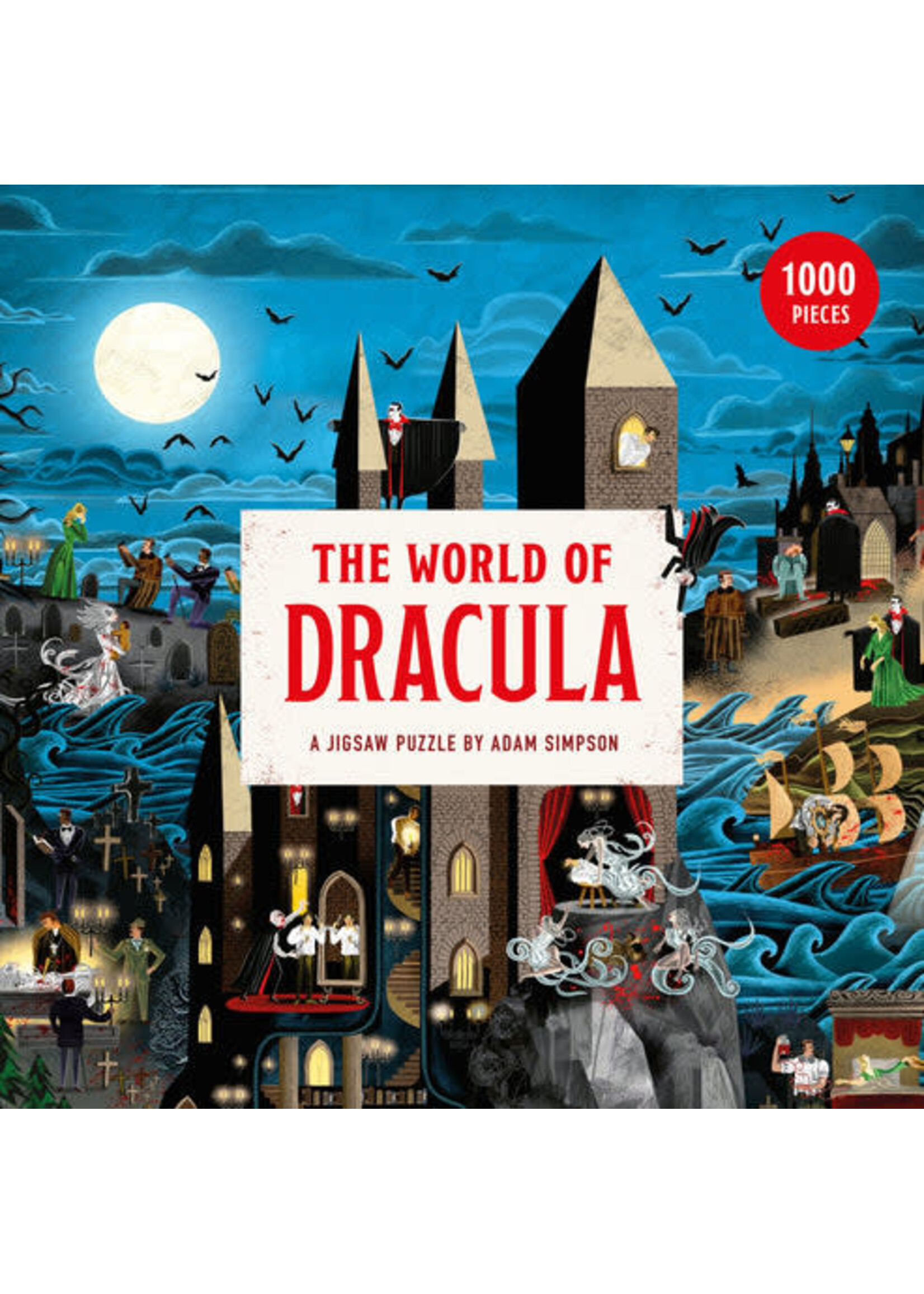 Laurence King Publishing The World of Dracula 1000 Piece Puzzle
