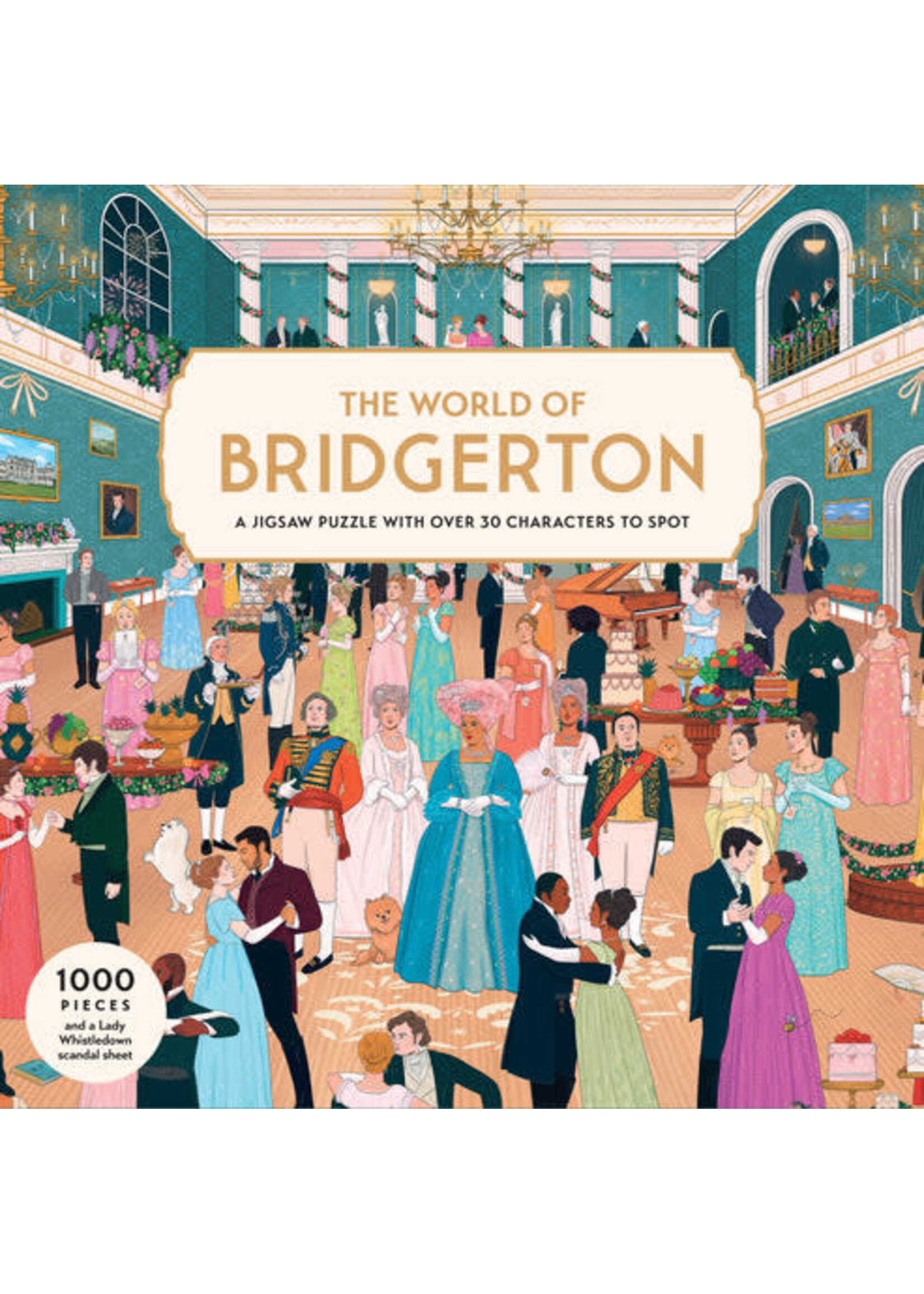 Laurence King Publishing The World of Bridgerton 1000 Piece Puzzle
