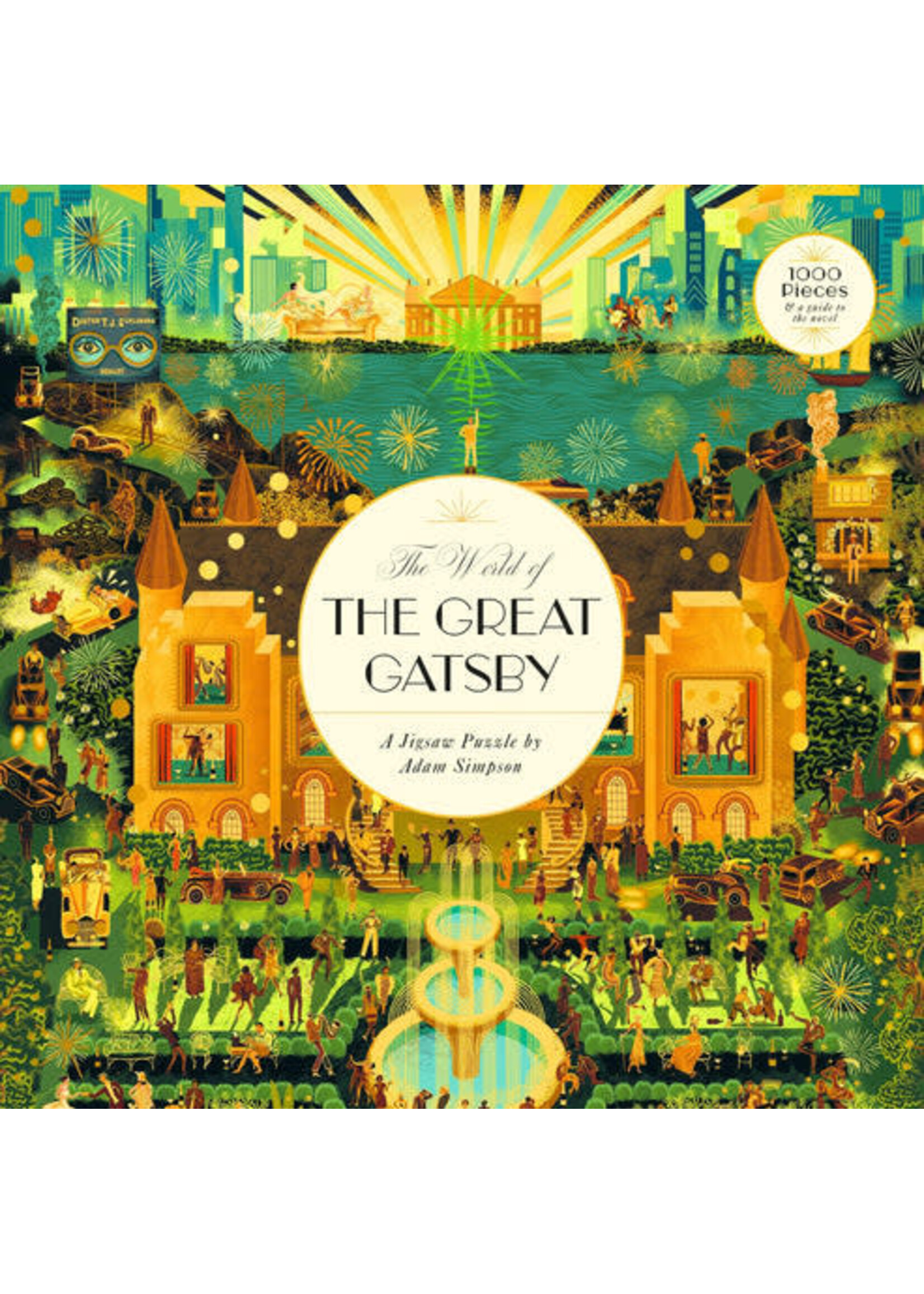 Laurence King Publishing The World of The Great Gatsby 1000 Piece Puzzle
