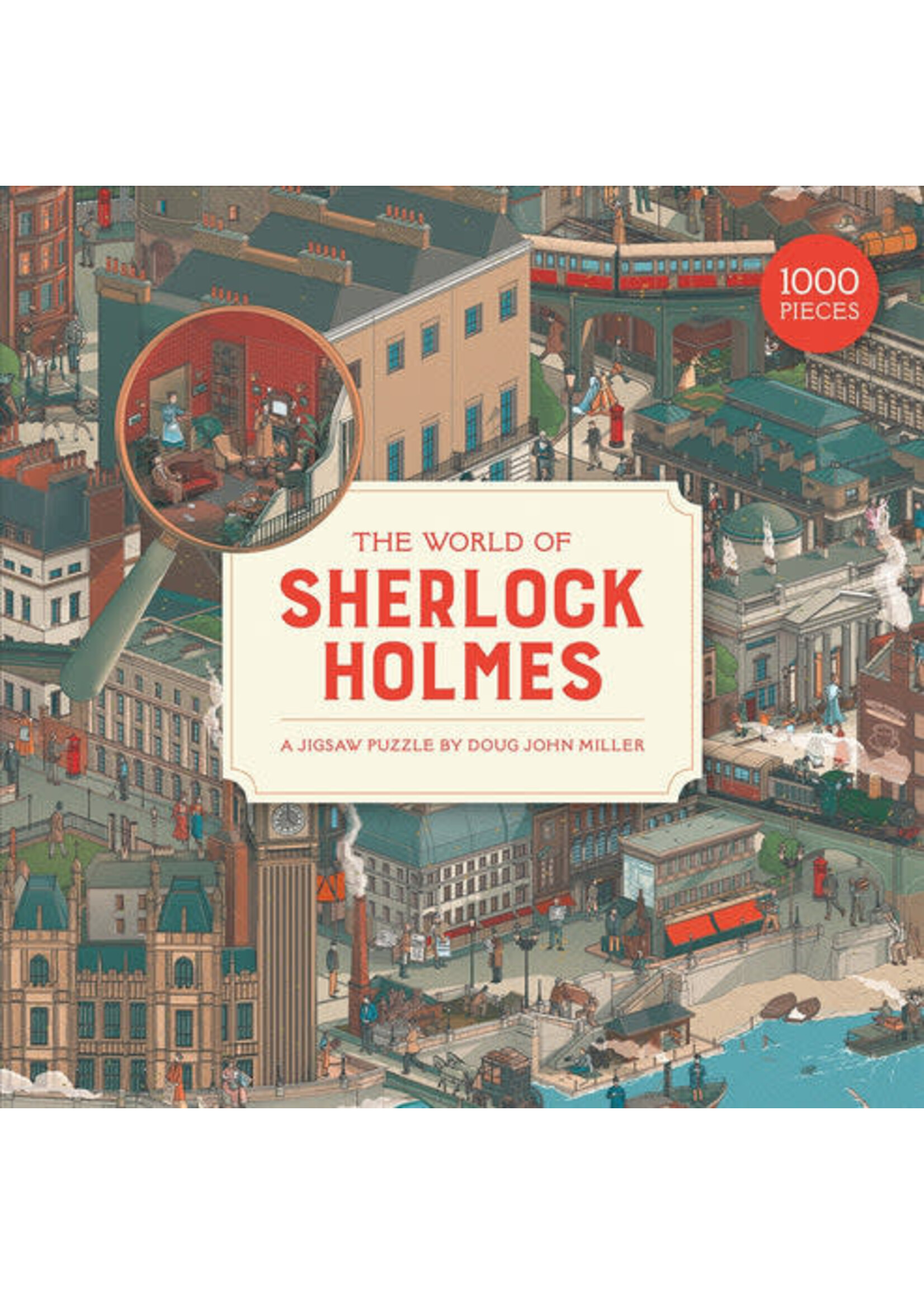 Laurence King Publishing The World of Sherlock Holmes 1000 Piece Puzzle