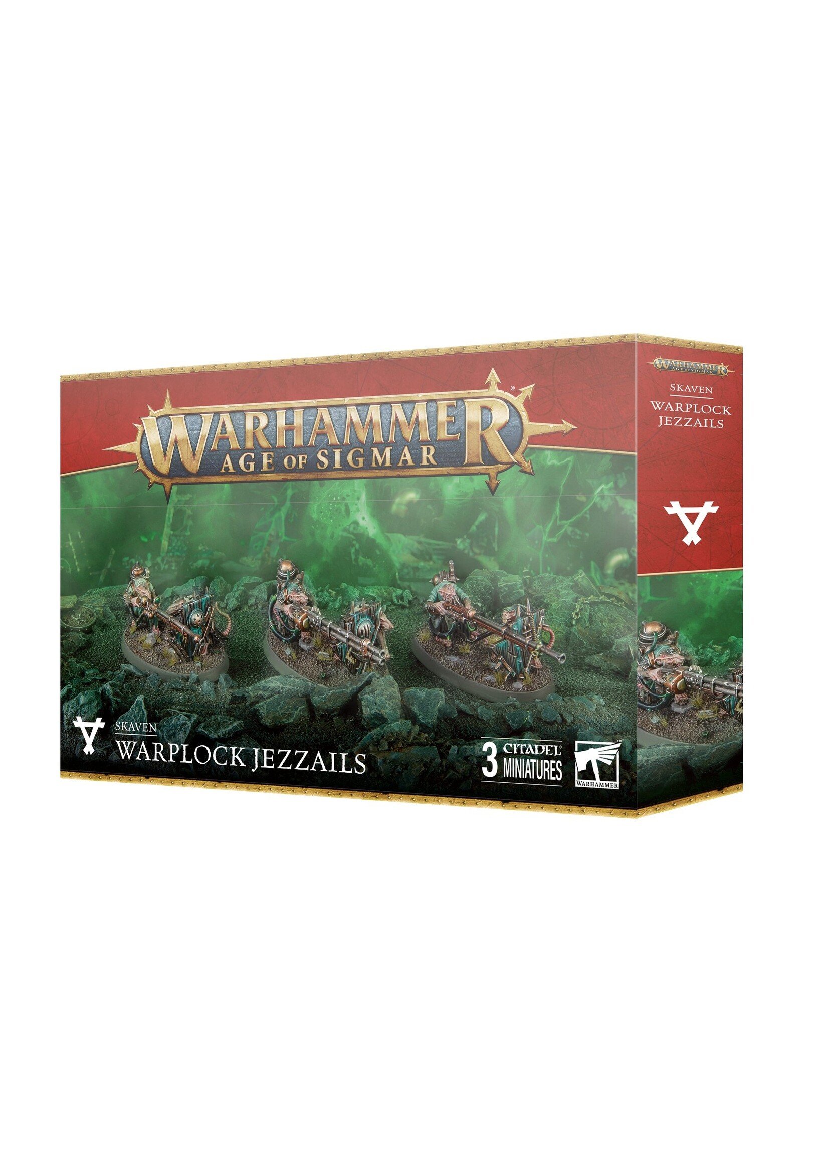 Games Workshop Age of Sigmar: Skaven- Warplock Jezzails