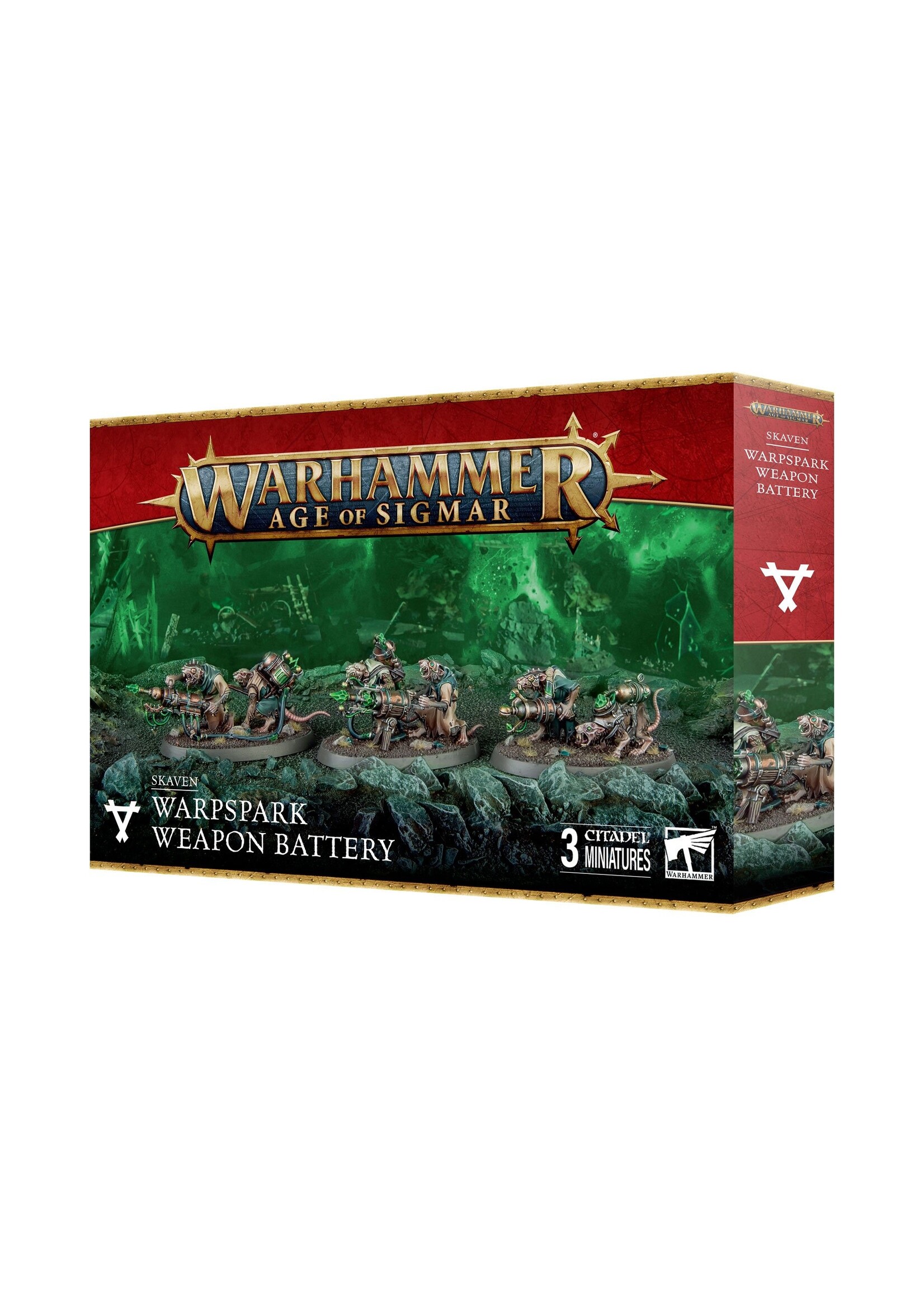 Games Workshop Age of Sigmar: Skaven- Warspark Weapon Battery