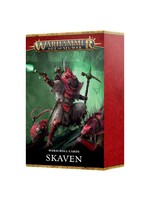 Games Workshop Warscroll Cards: Skaven