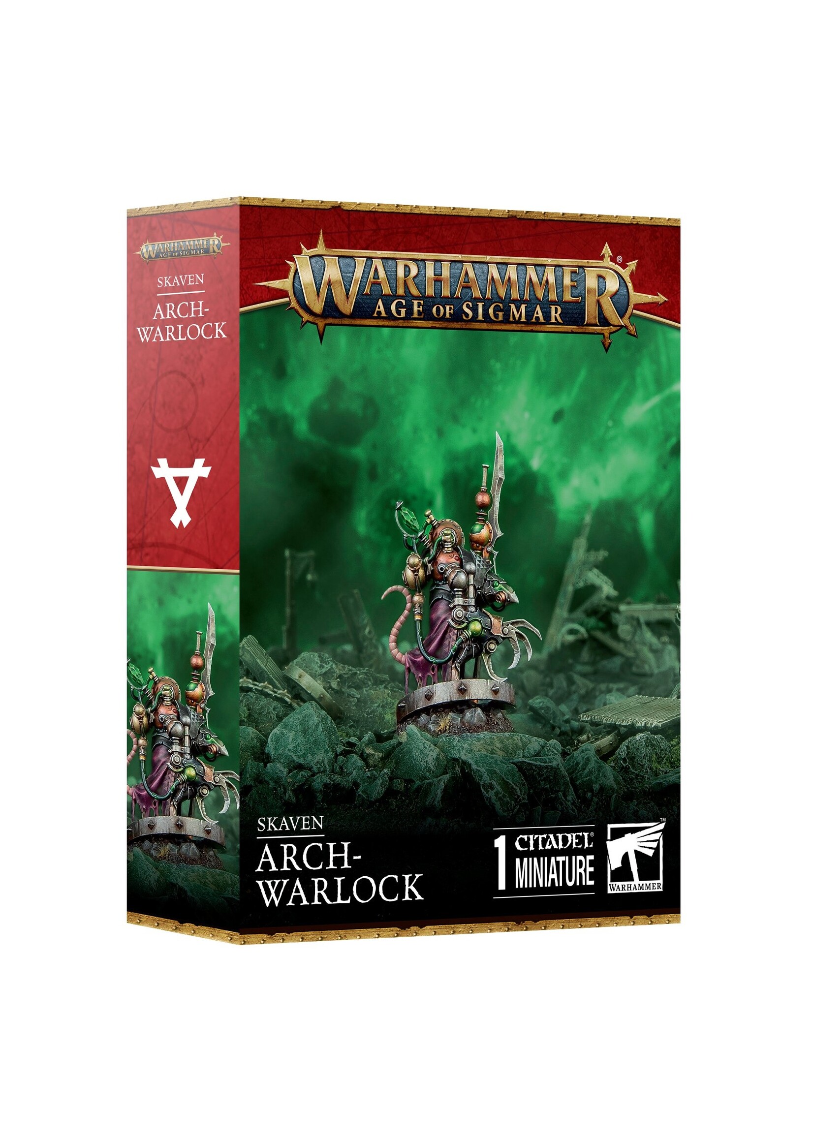 Games Workshop Age of Sigmar: Skaven- Arch-Warlock