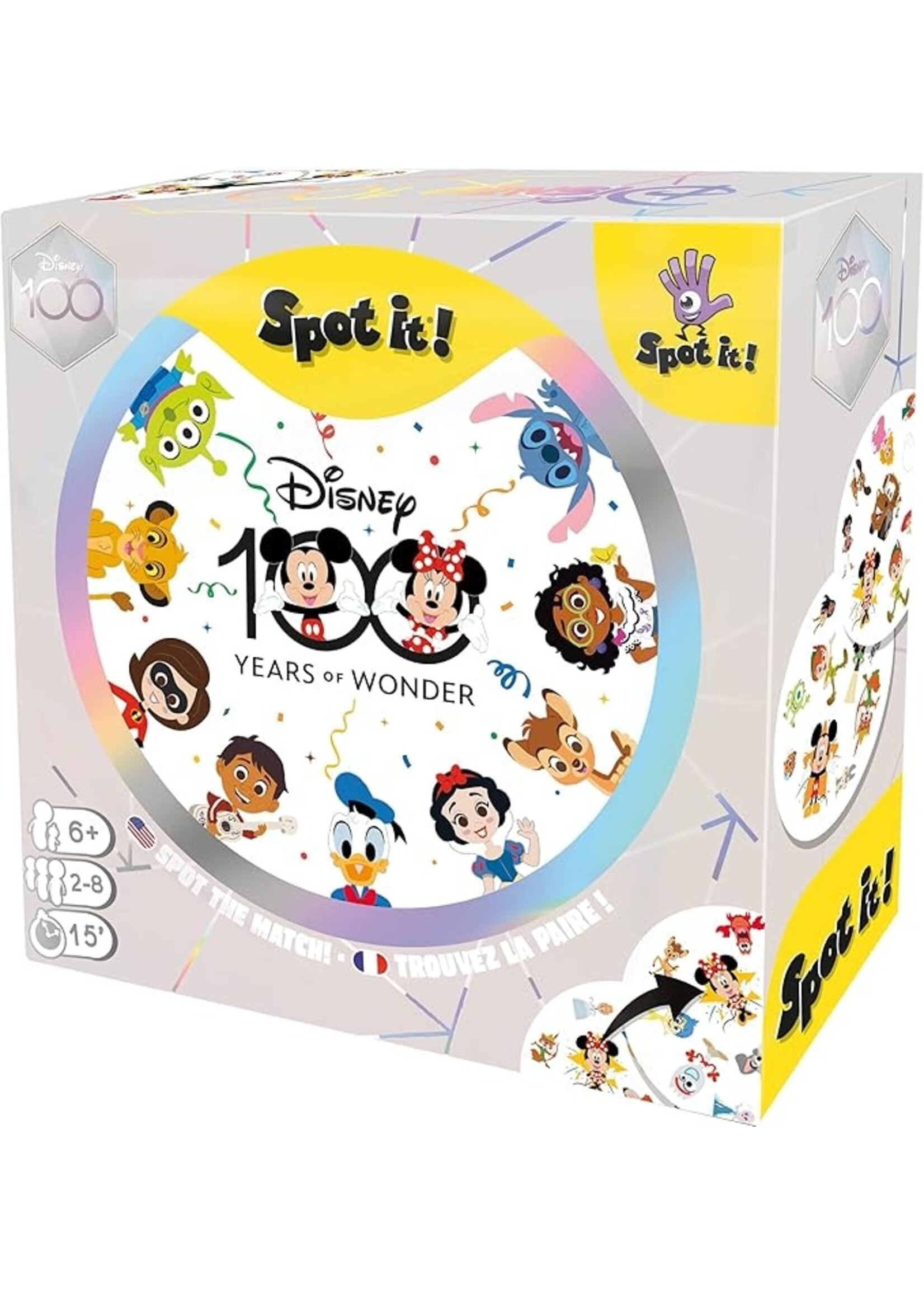 Zygomatic Spot It! Disney