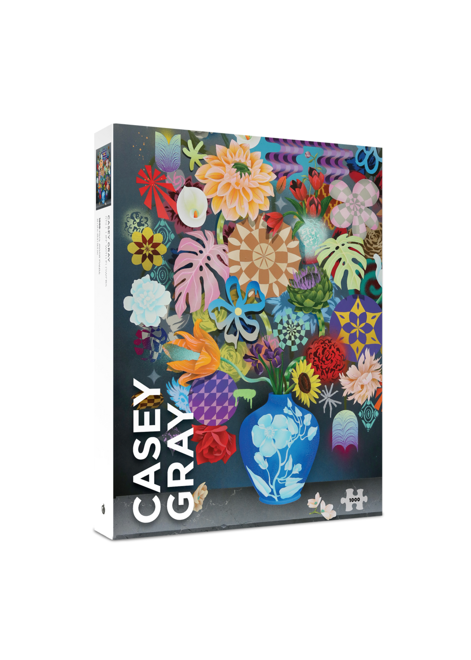 Pomegranate Casey Gray: Still Life with Flowers - 1000 Piece Puzzle