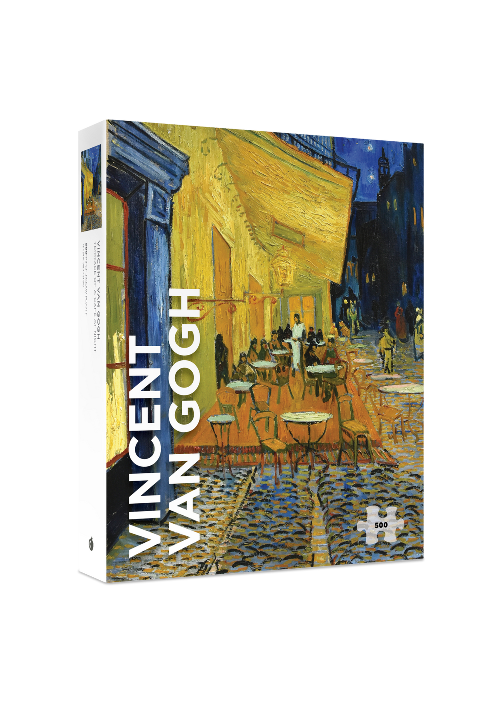 Pomegranate Terrace of a Cafe at Night 500 Piece Puzzle