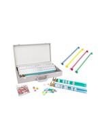 Brouk & Co. Onyx Mahjong Set - Silver