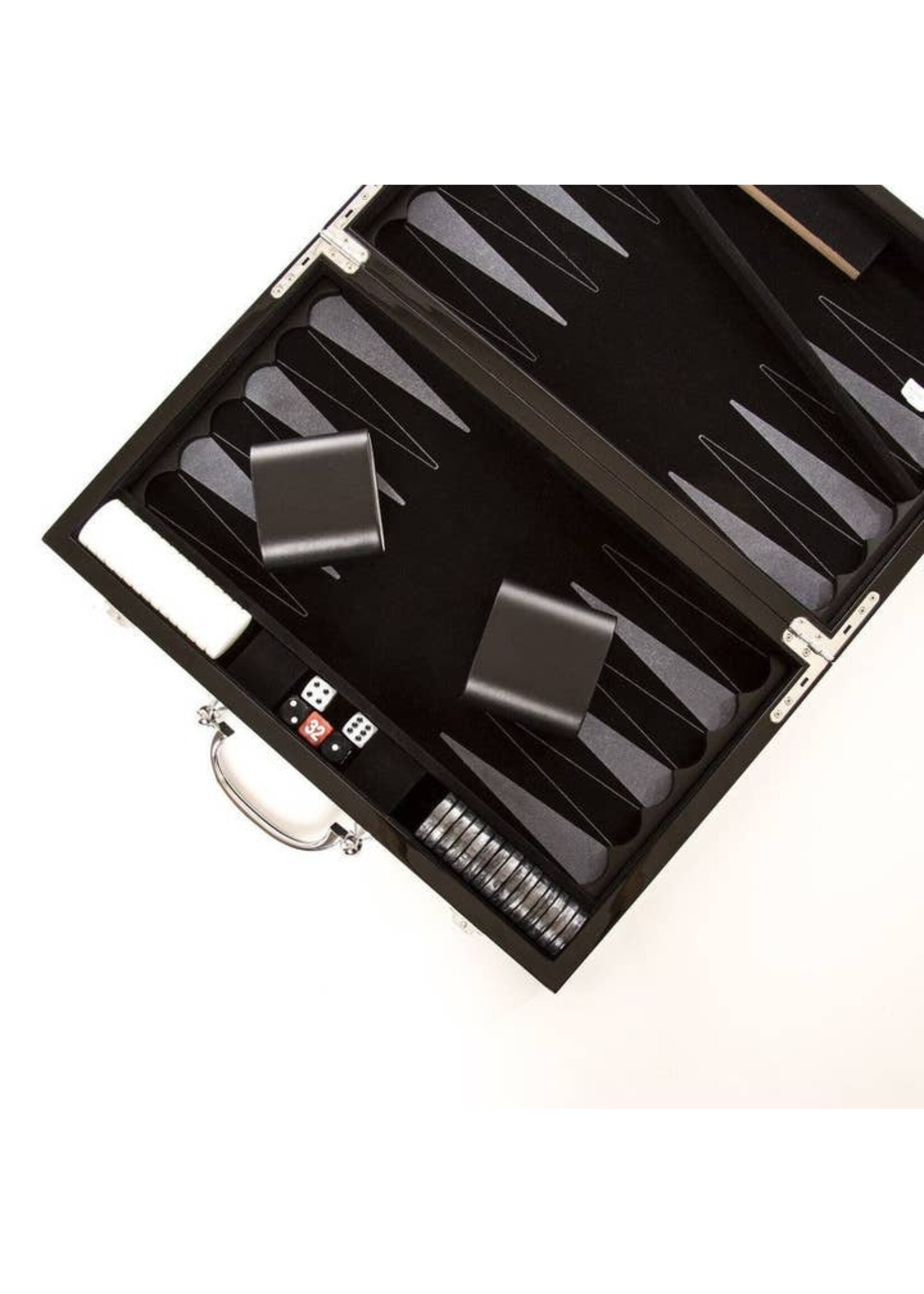 Brouk & Co. Backgammon Set - Carbon Fiber Series