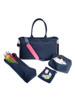 Brouk & Co. Mahjong Tote Bag - Navy