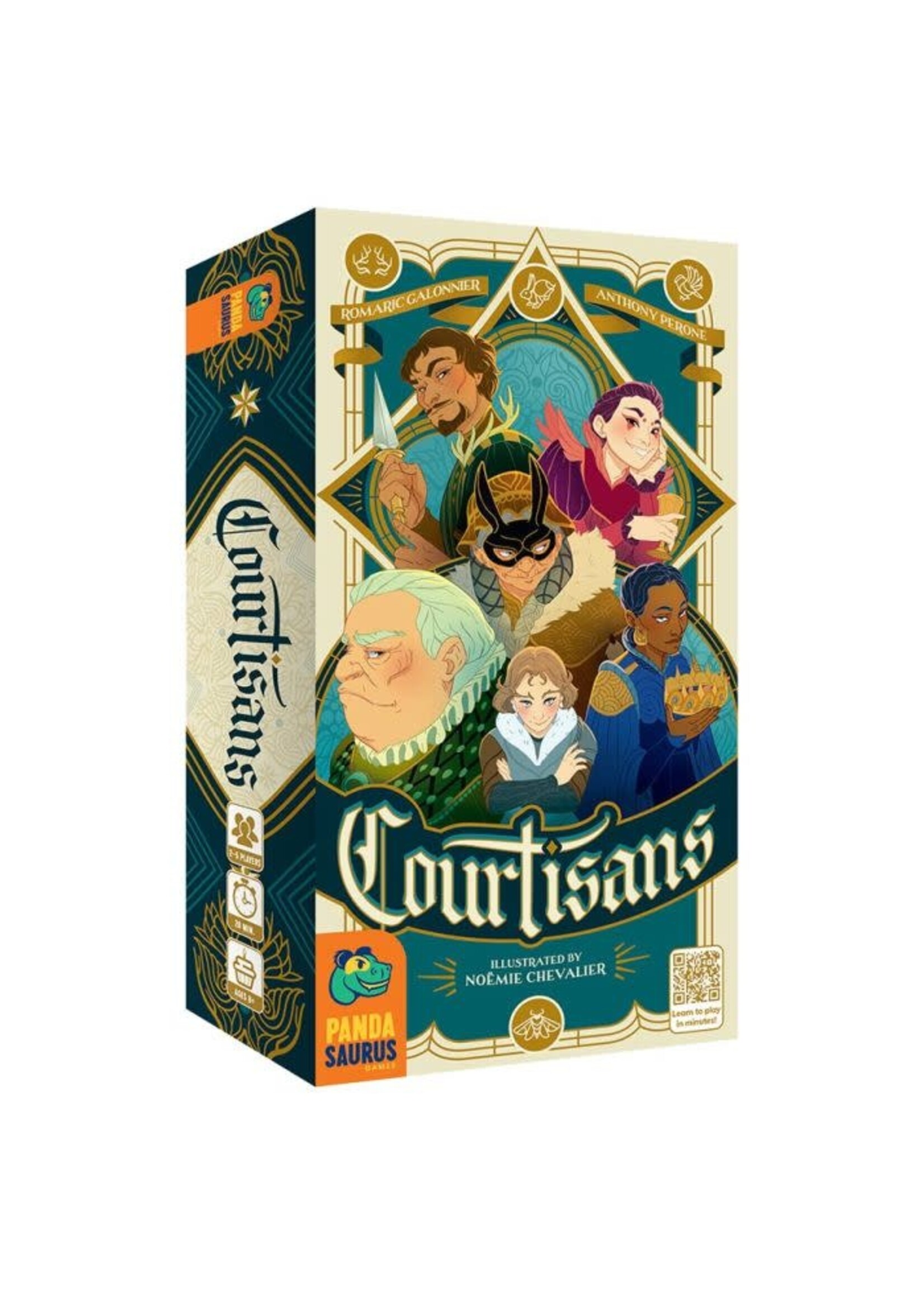 Pandasaurus Games Courtisans