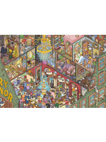 Artifact Puzzles Elijah Haswell " Mystery Manor " Artifact  Wooden Jigsaw Puzzle