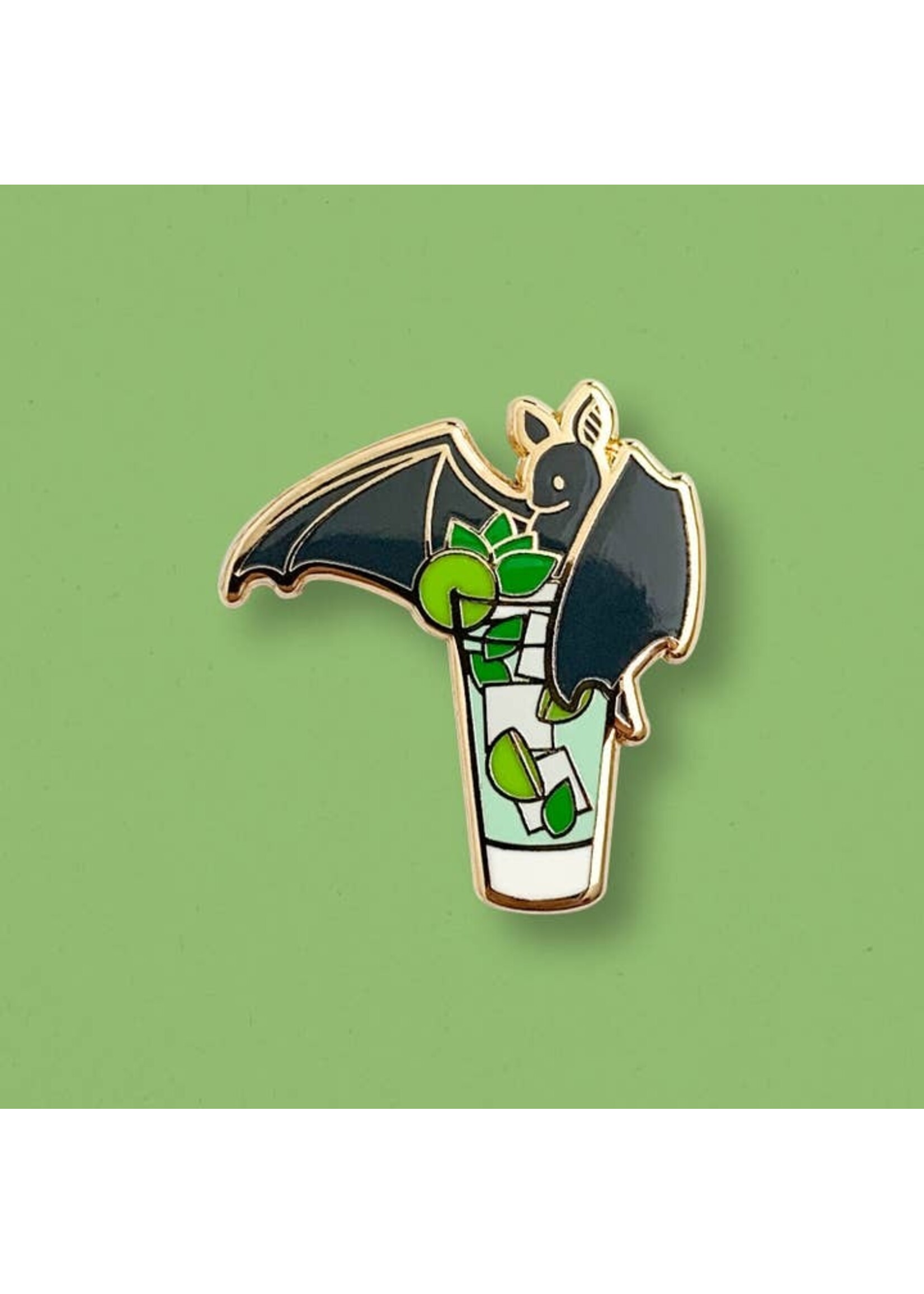 Cocktail Critters Batcardi Mojito Cocktail Enamel Pin