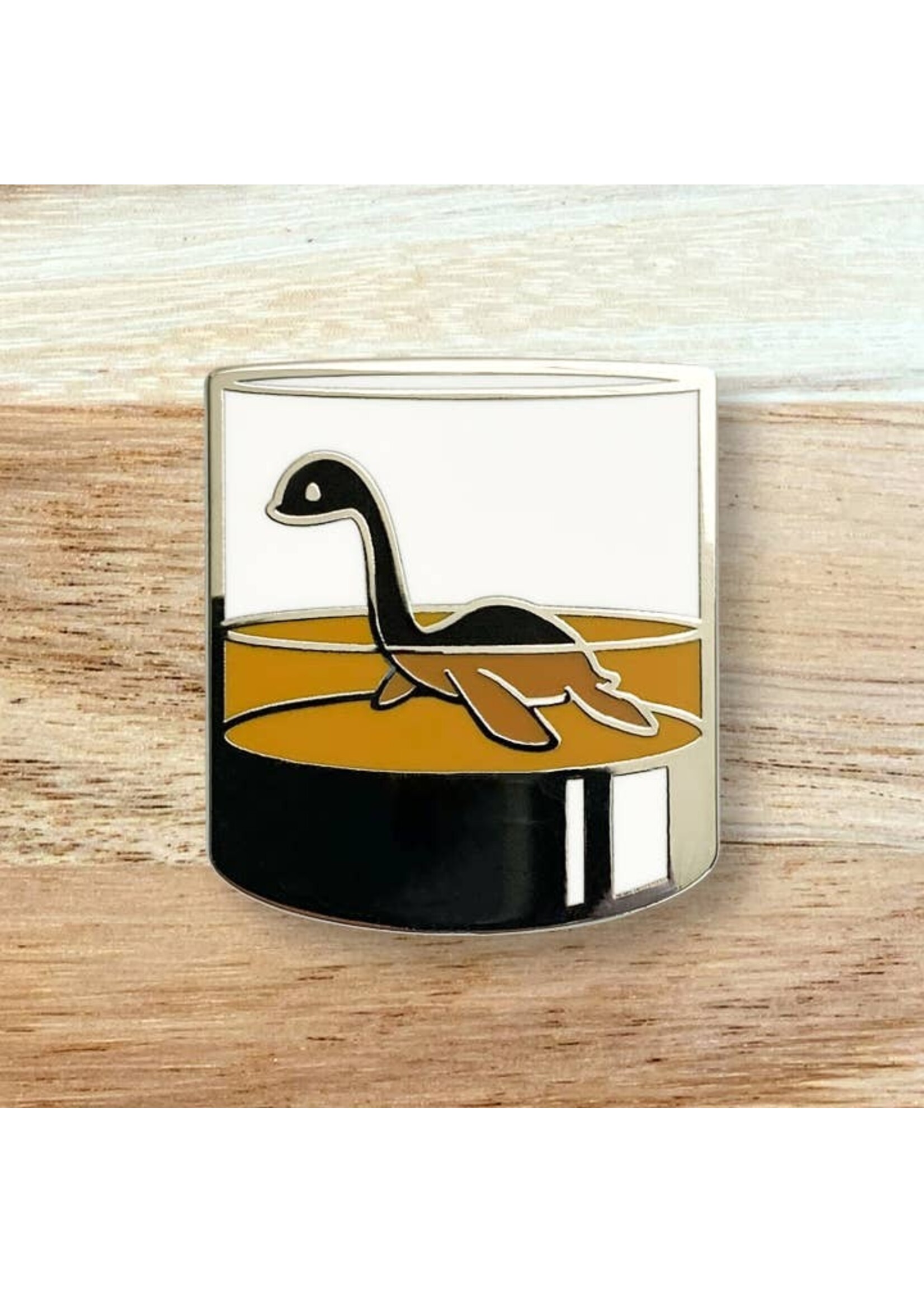 Cocktail Critters Scotch Ness Monster Critter Pin