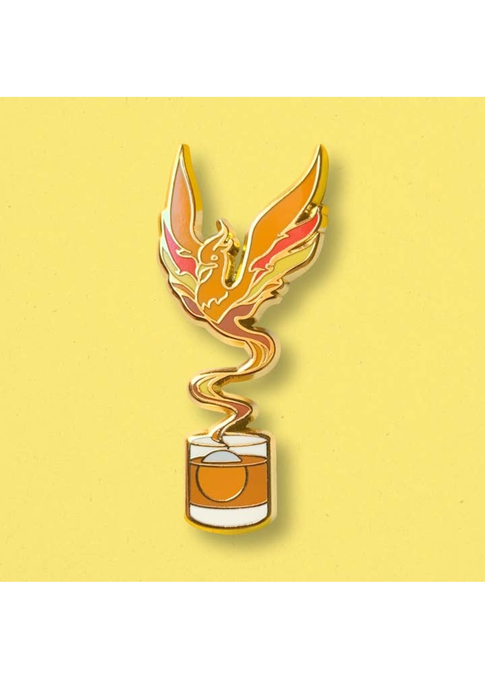 Cocktail Critters Phoenix x Smoked Old Fashioned Pin