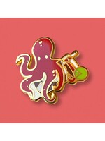 Cocktail Critters Octopus x Dark n' Stormy Pin