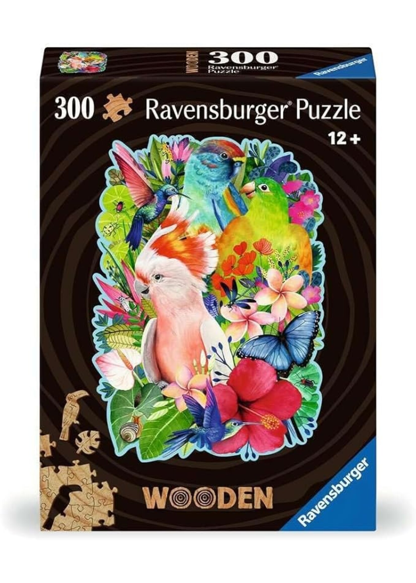 Ravensburger Beautiful Birds 300 Piece Wood Puzzle