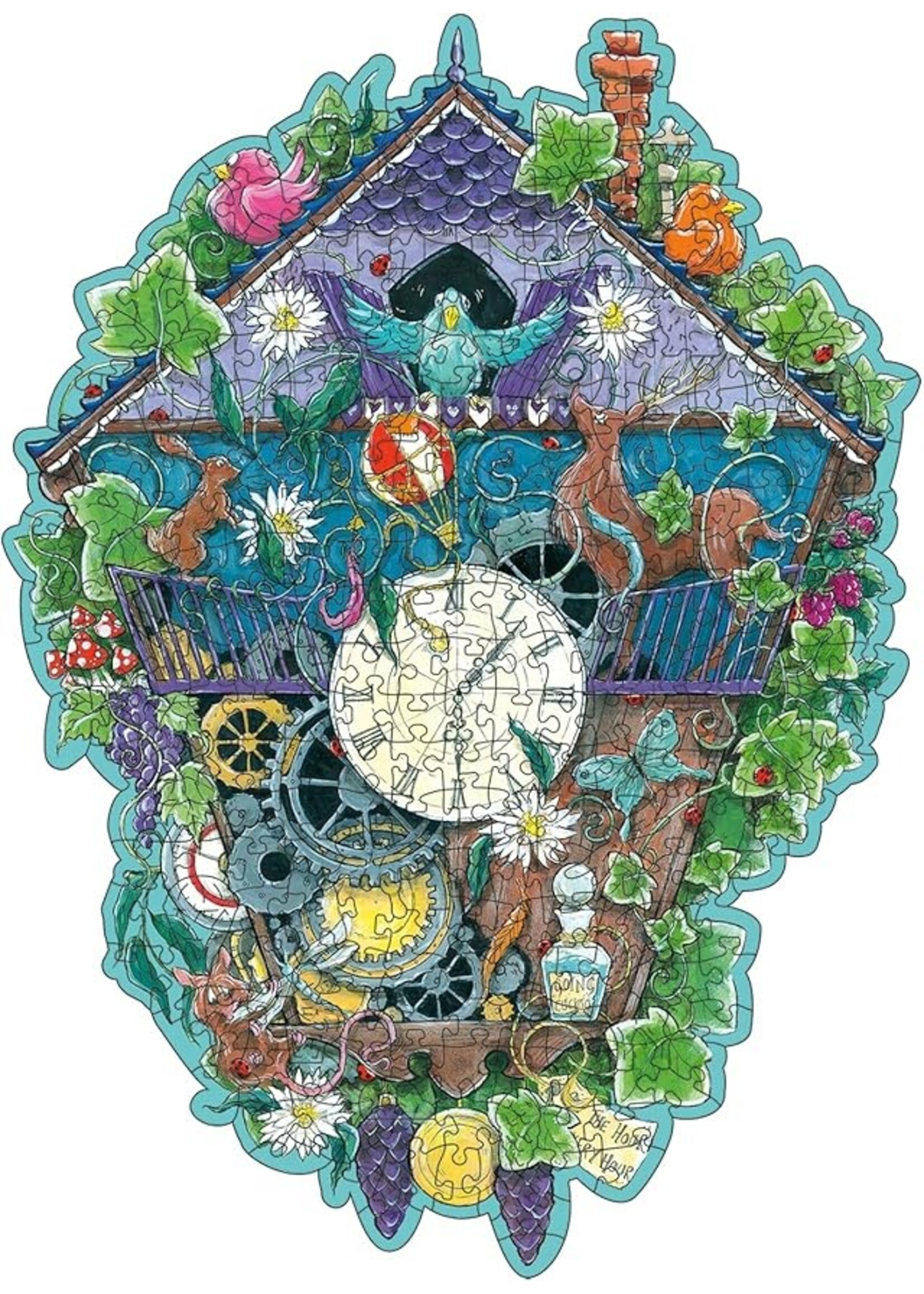 Ravensburger Cuckoo Clock 300 Piece Wood Puzzle