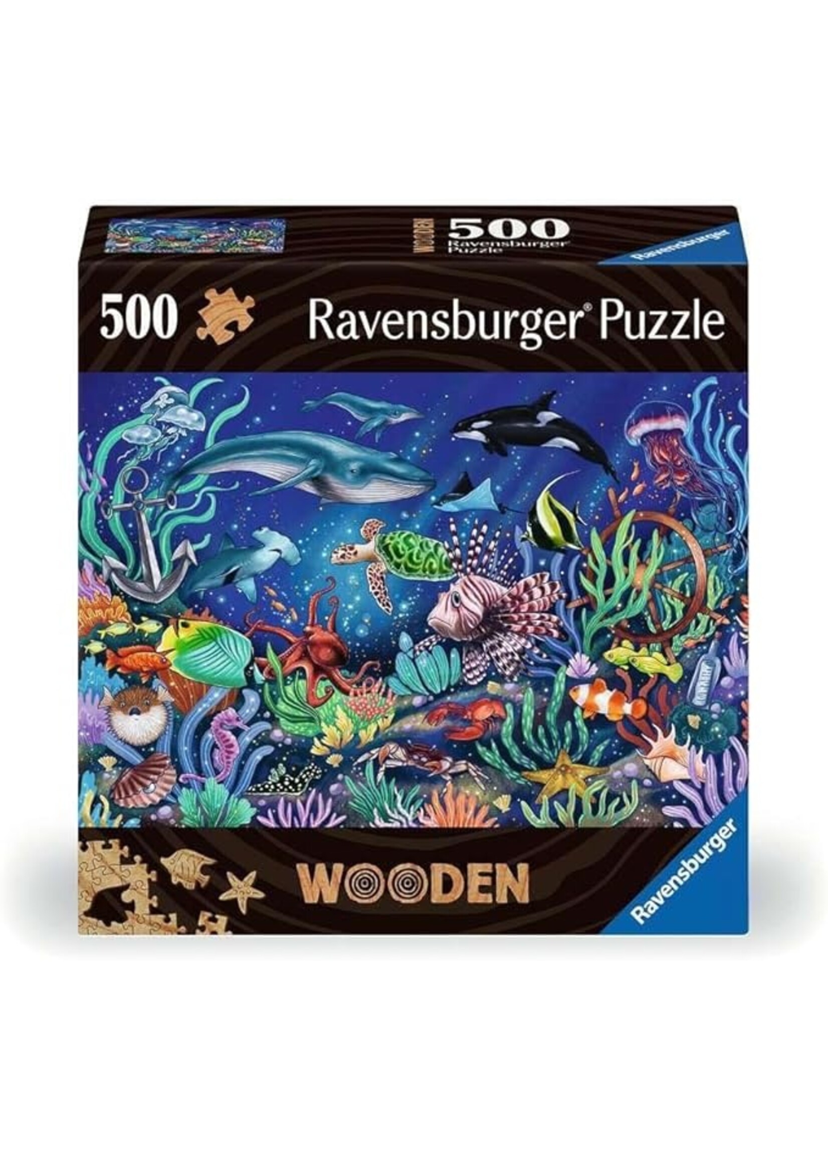Ravensburger "Under the Sea" 500 Piece Wood Puzzle