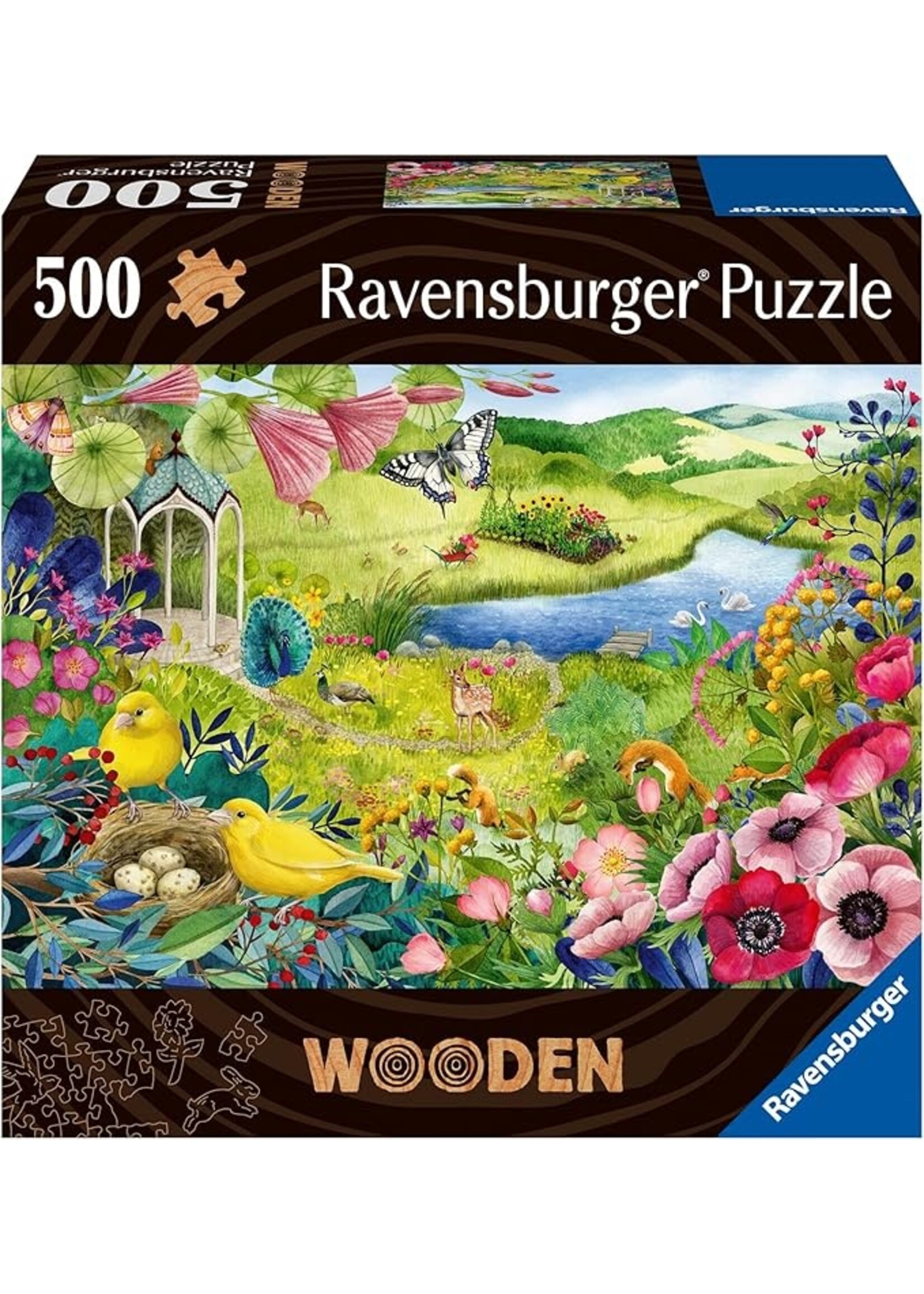 Ravensburger "Nature Garden" 500 Piece Wood Puzzle