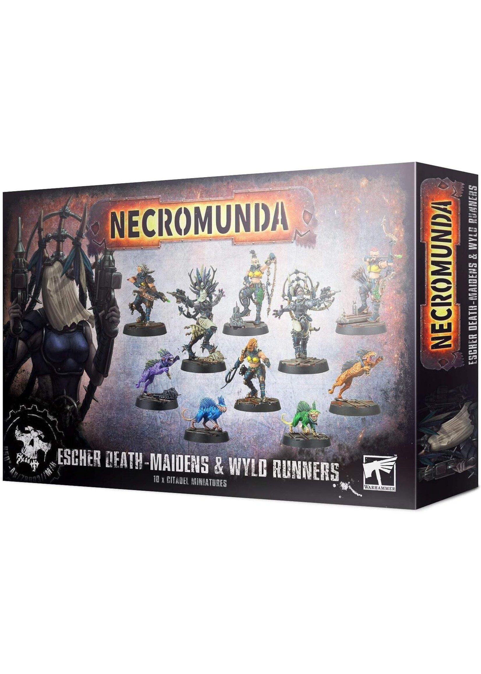 Games Workshop Necromunda: Escher Death-Maidens and Wild Runners