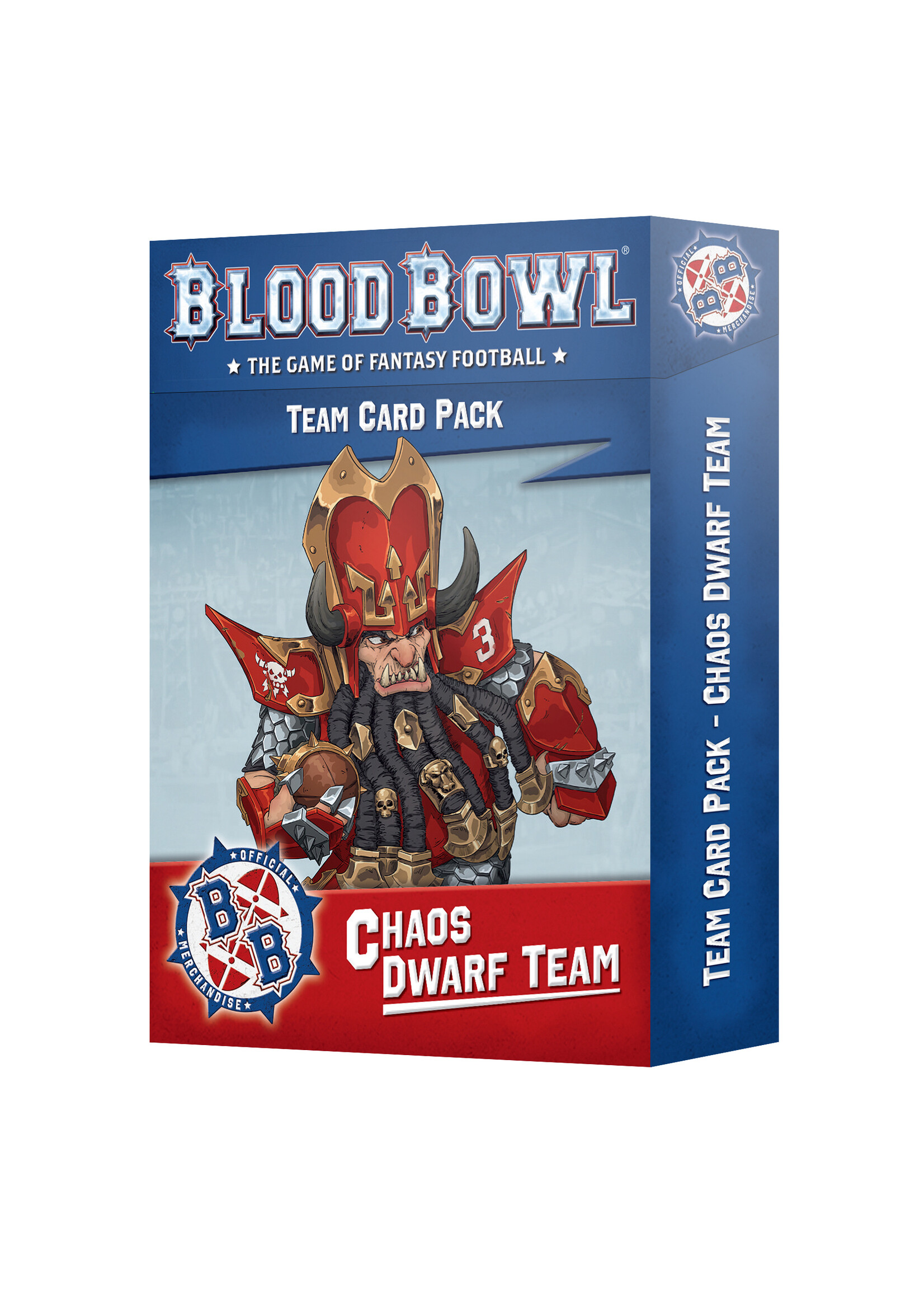 Games Workshop Blood Bowl: Chaos Dwarf Team Card Pack