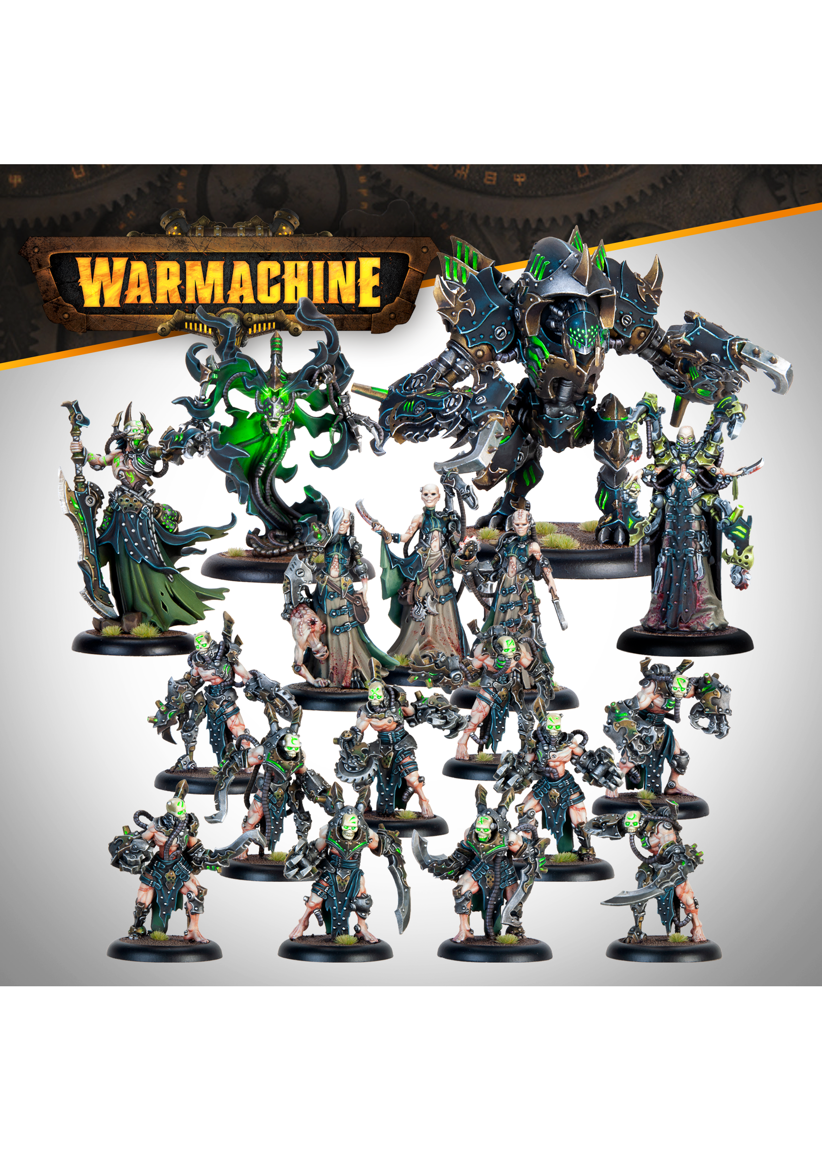 Steamforged Games LTD Warmachine: Cryx Necrofactorium Core Expansion Set