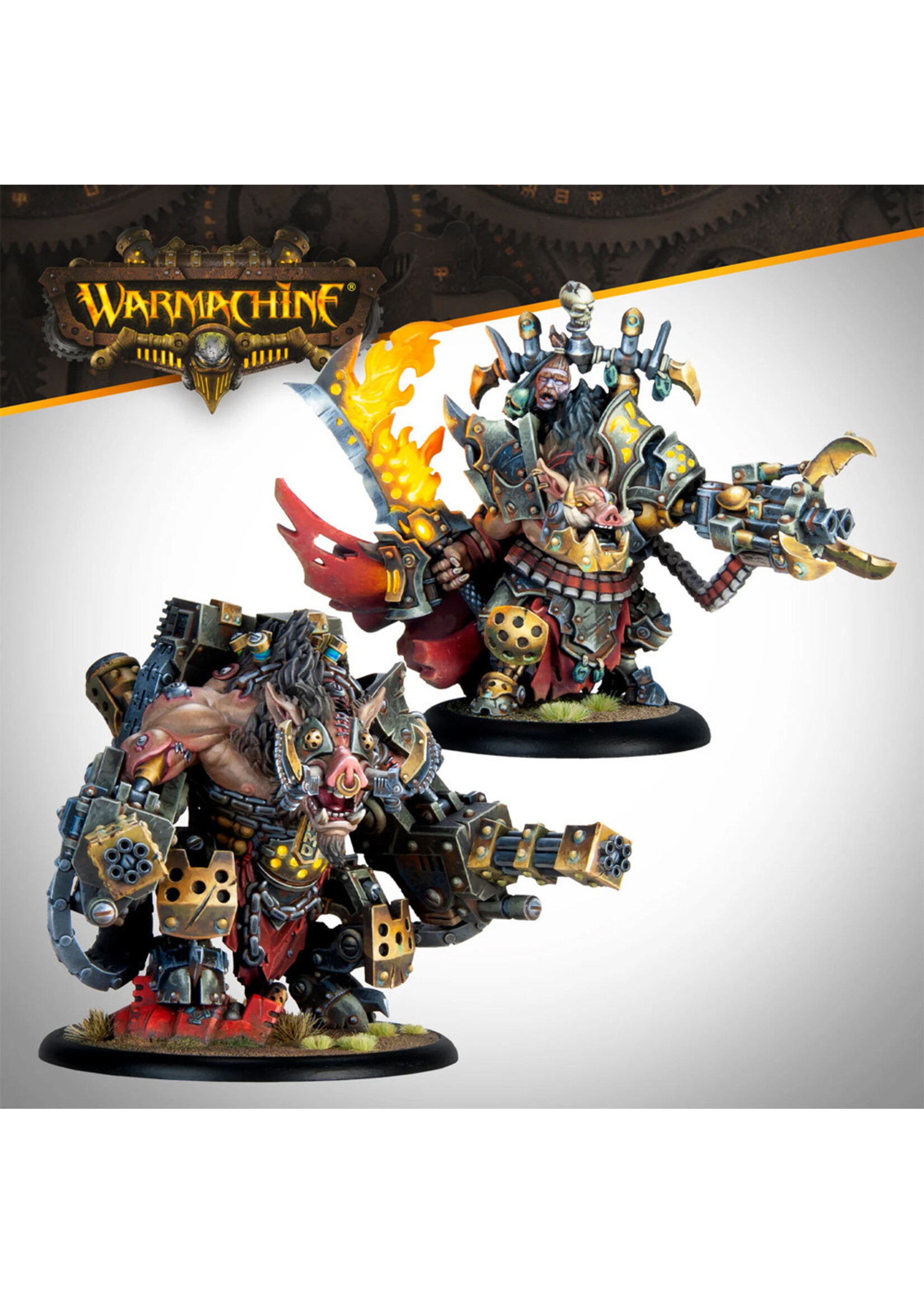 Steamforged Games LTD Emperor Carver Ultimus Esquire III & War Boar MMD47