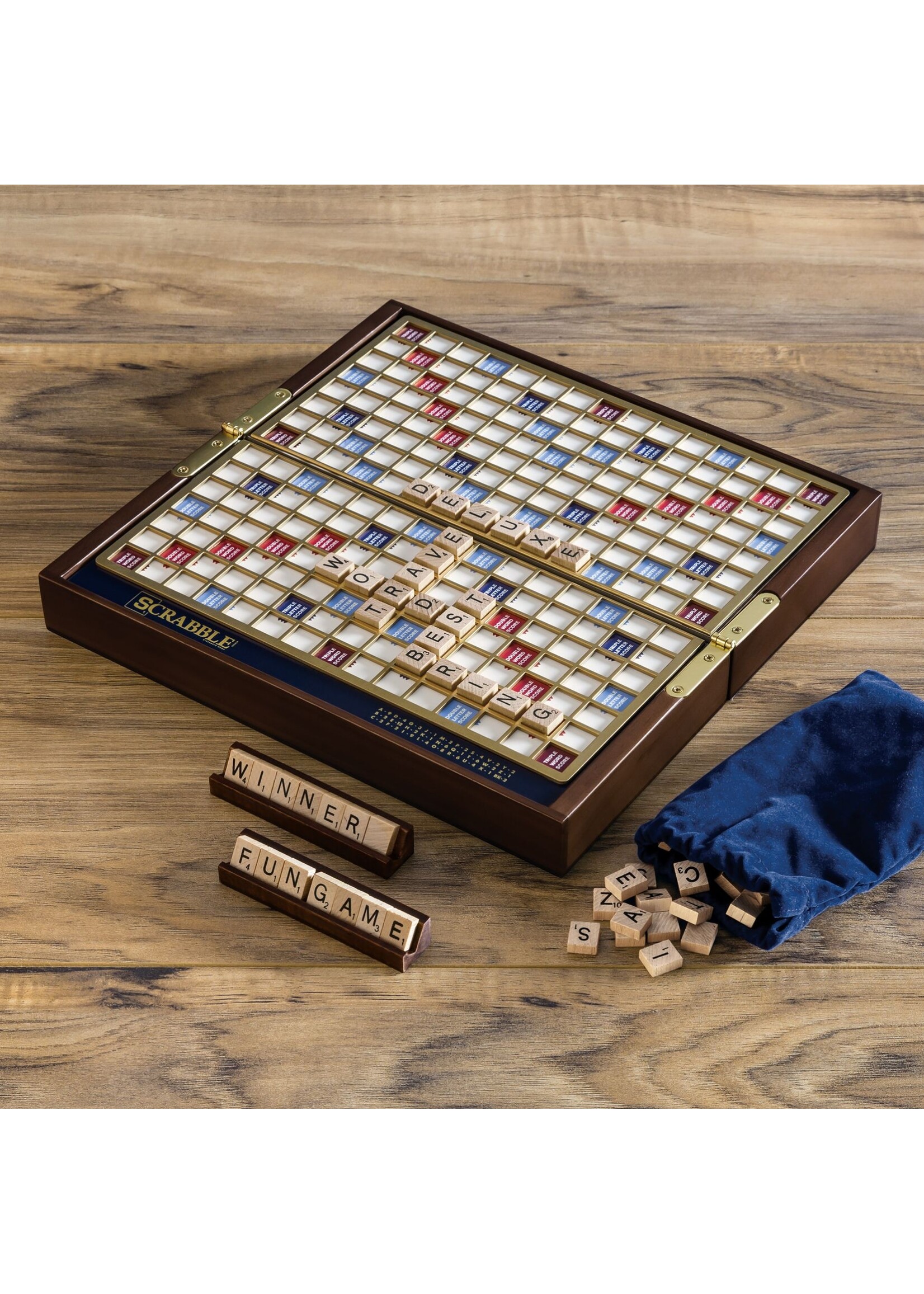 WS Game Company WS Game Company Scrabble Deluxe Travel