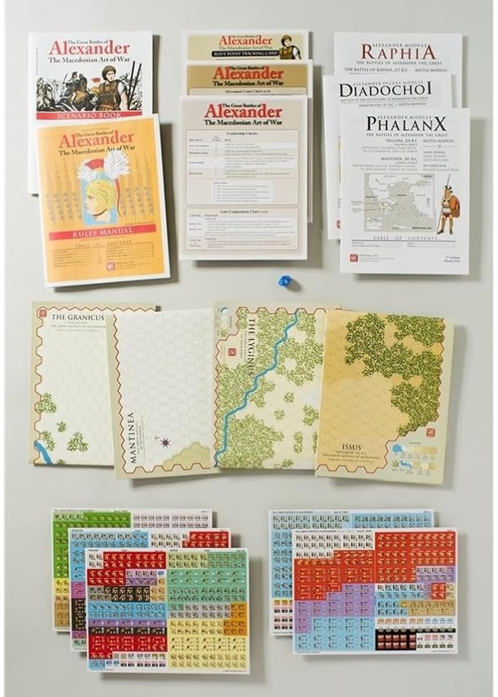 GMT Games Great Battles of Alexander Deluxe Edition