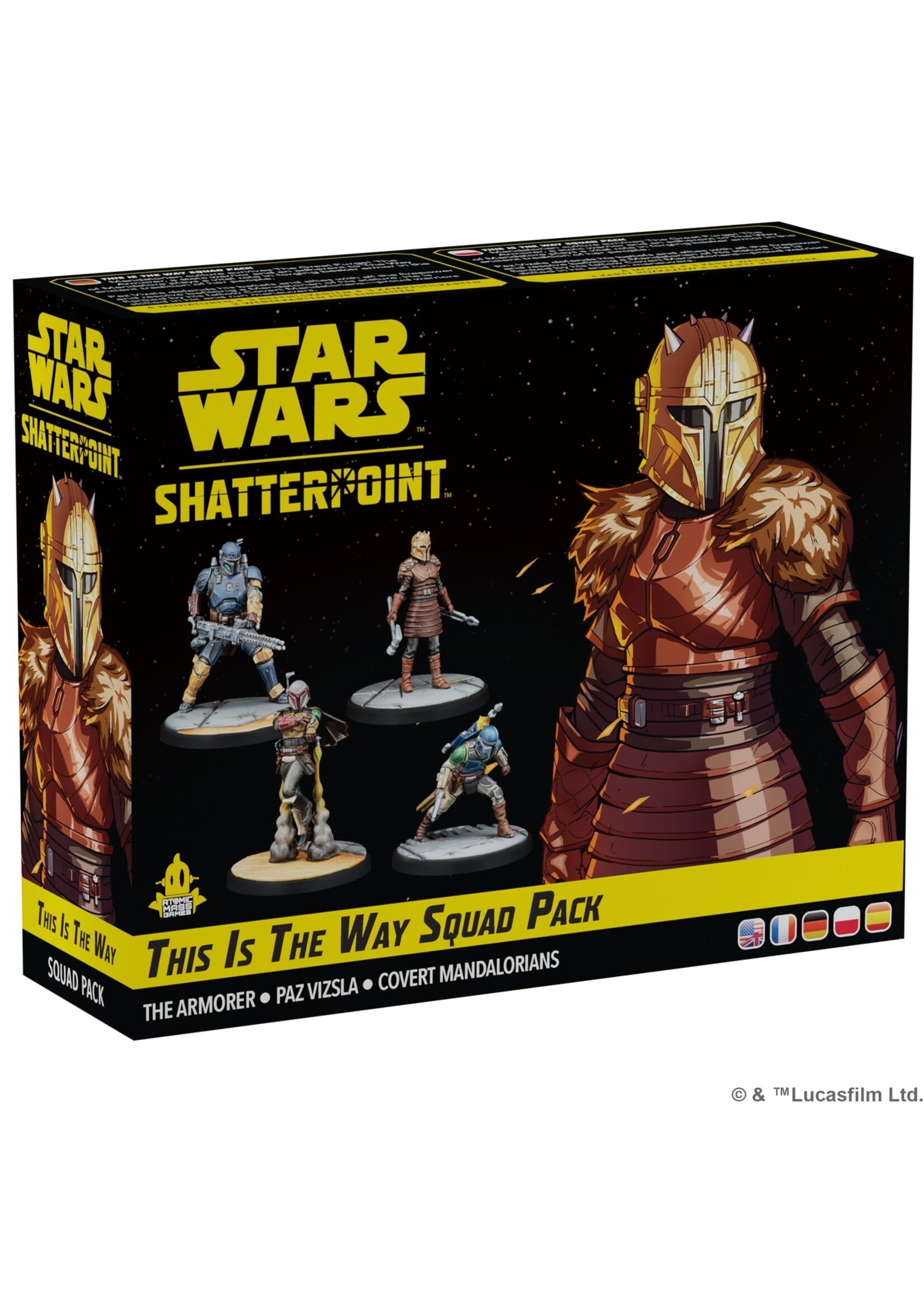 Atomic Mass Games Star Wars: Shatterpoint - This is the Way Squad Pack