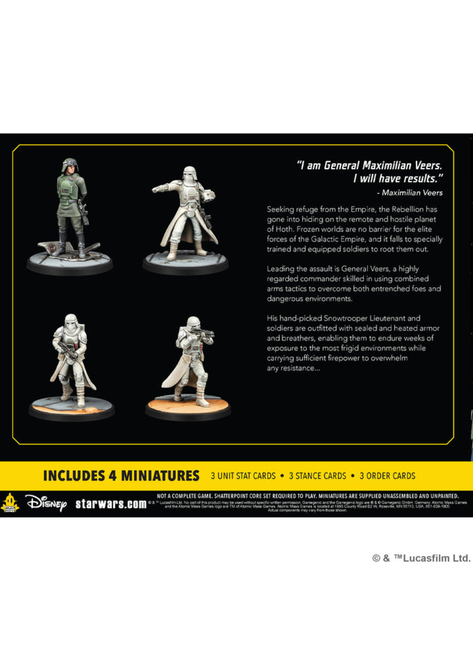 Atomic Mass Games Star Wars: Shatterpoint - Maximum Firepower Squad Pack
