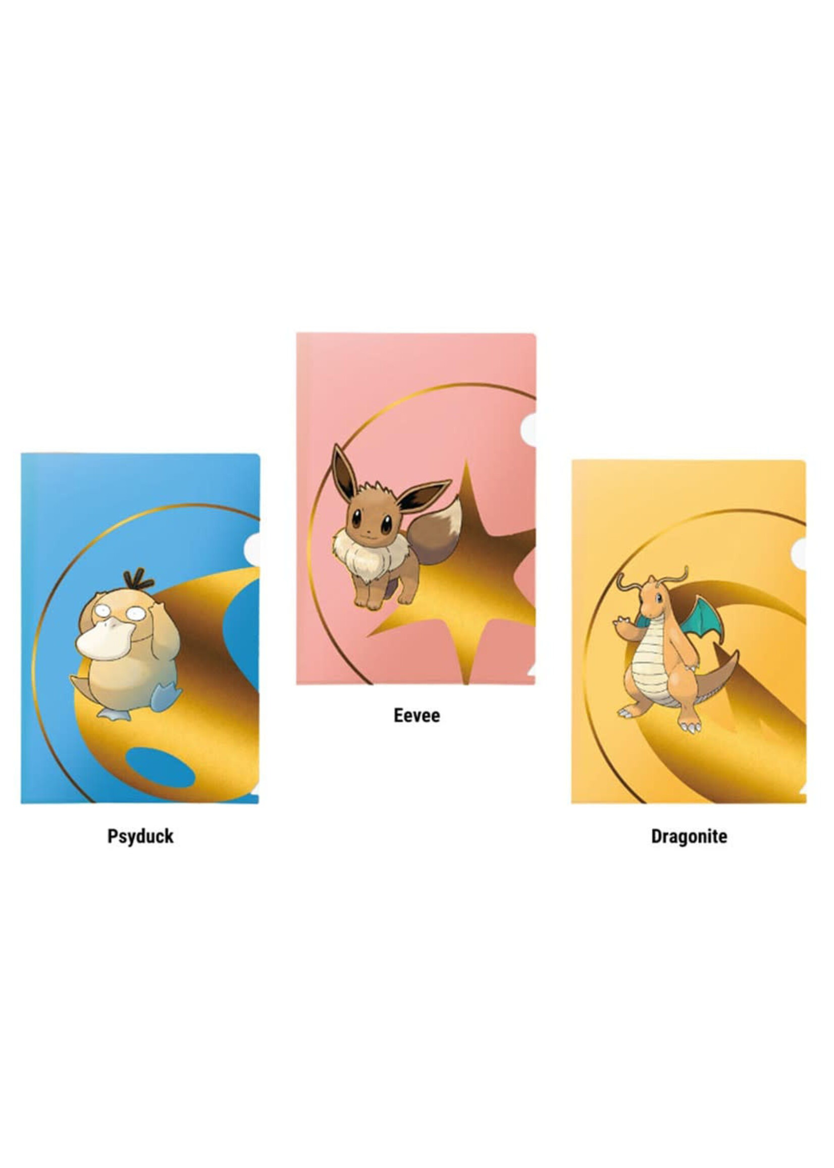 Ultra-Pro Pokemon Tournament Folios 3-Pack: Series 2 - Psyduck, Eevee, Dragonite