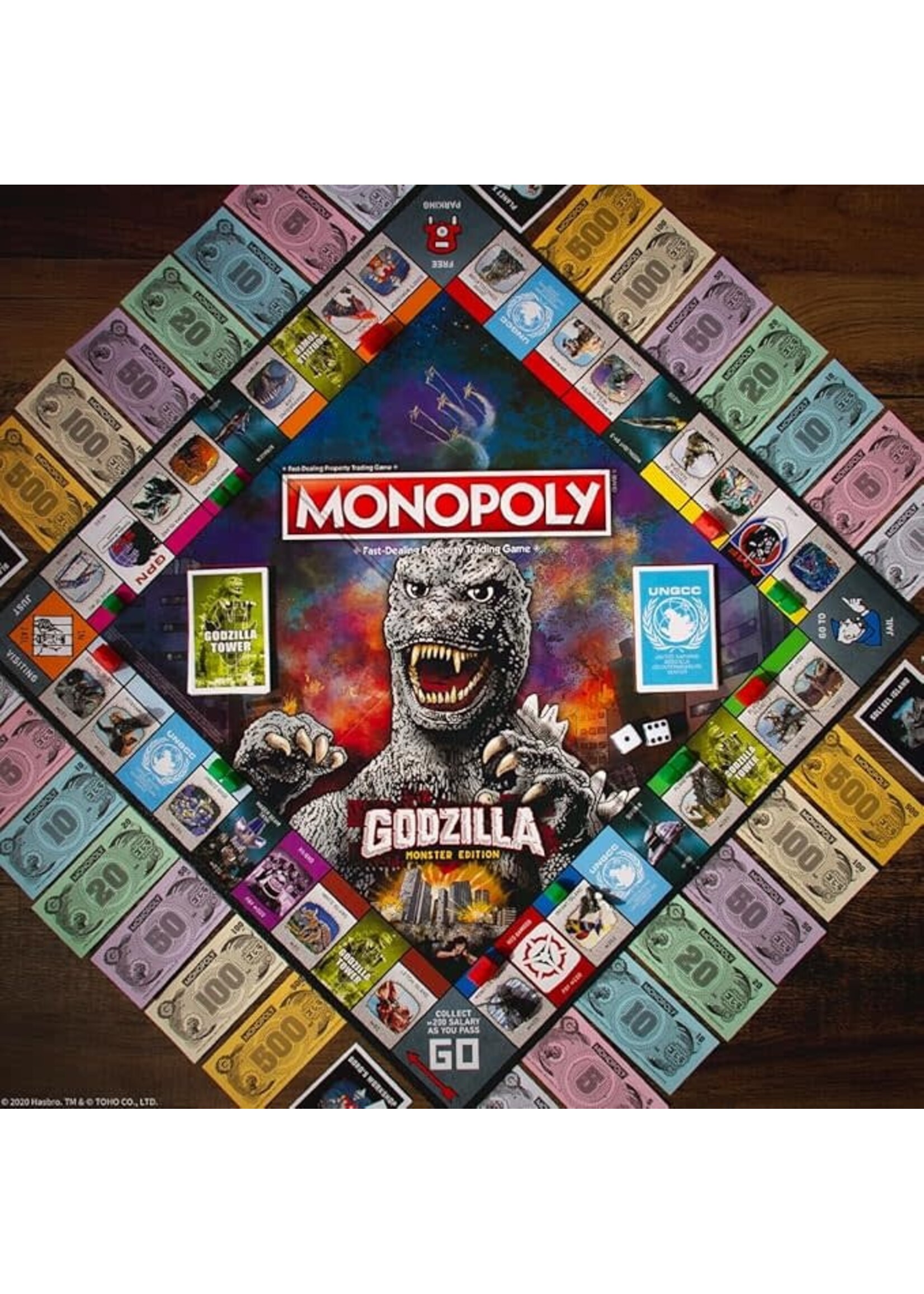USAopoly Monopoly: Godzilla
