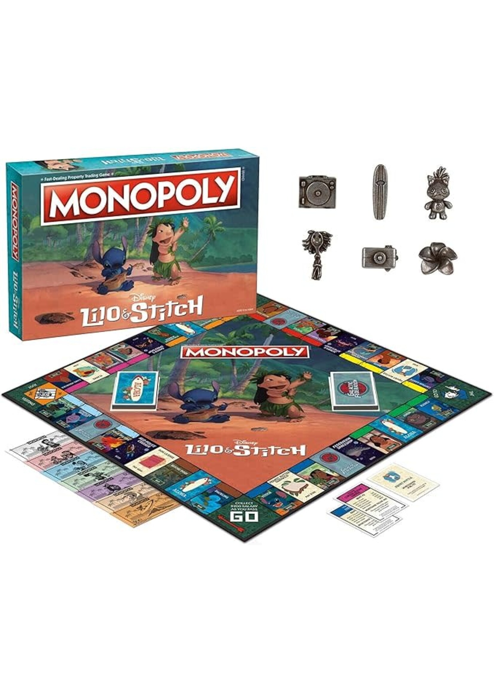 USAopoly Monopoly: Lilo & Stitch