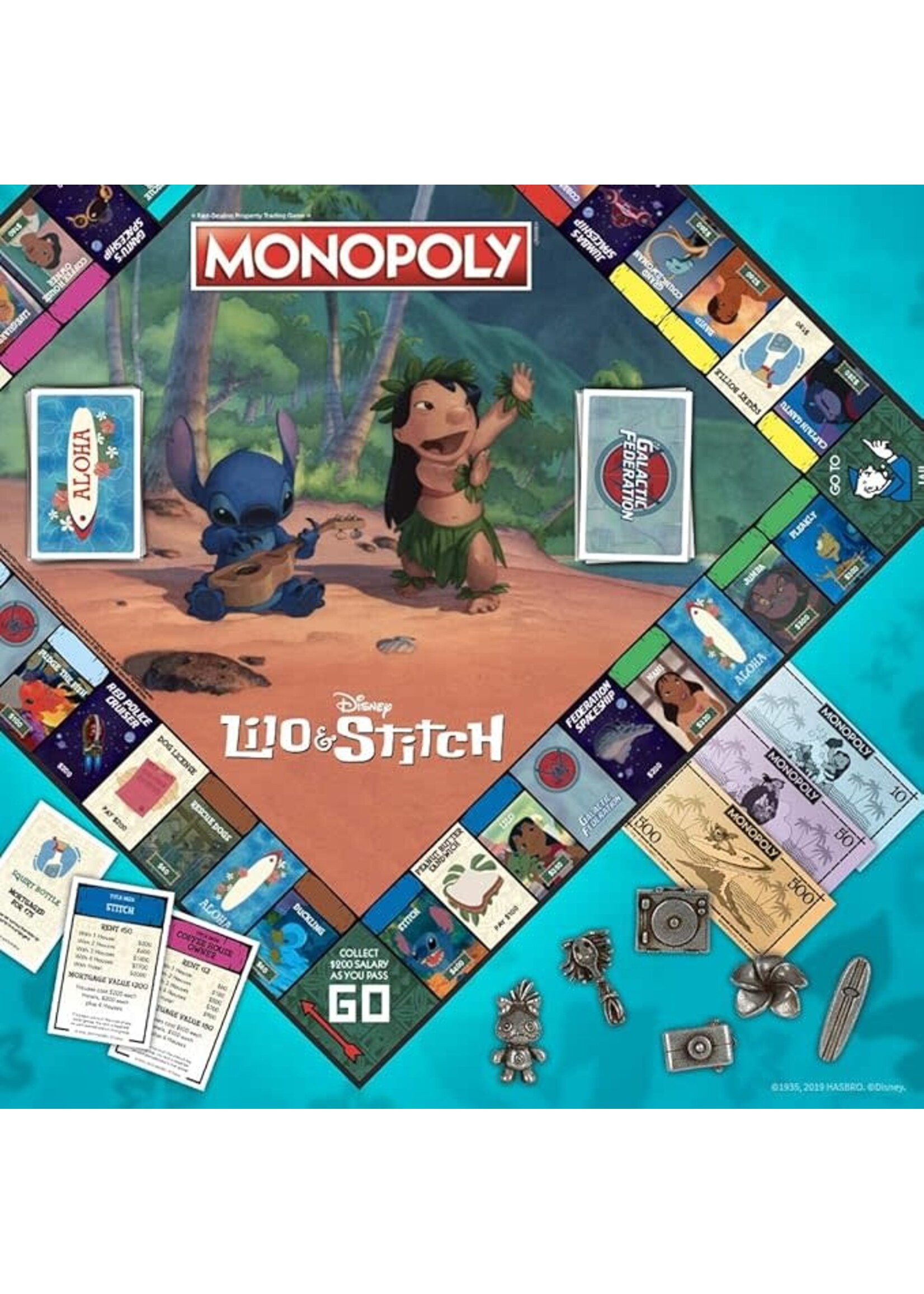 USAopoly Monopoly: Lilo & Stitch