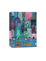 Fred Distribution NYC by Little Friends of Printmaking, 1000 Piece Puzzle