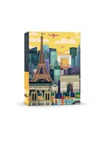 Fred Distribution Paris by Little Friends of Printmaking, 1000 Piece Puzzle