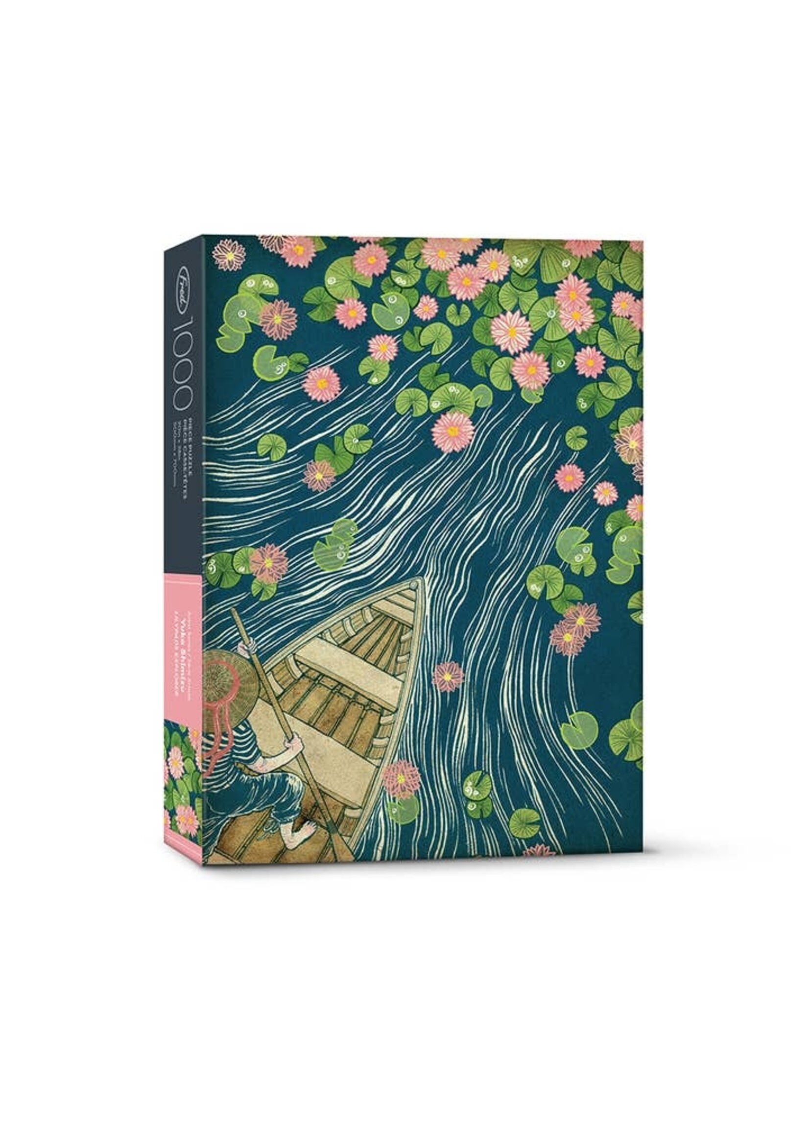 Fred Distribution Lilypads Explorer by Yuko Shimizu, 1000-Piece Puzzle